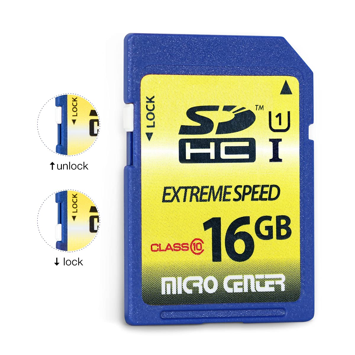 Micro Center 16GB Class 10 SDHC Flash Memory Card SD Card (2 Pack) 16GB x 2 - Image 2