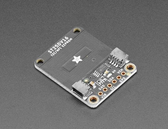 MicroMaker NFC/RFID Development Tools Adafruit ST25DV16K I2C RFID EEPROM Breakout - Stemma QT/Qwiic - SKU 4701