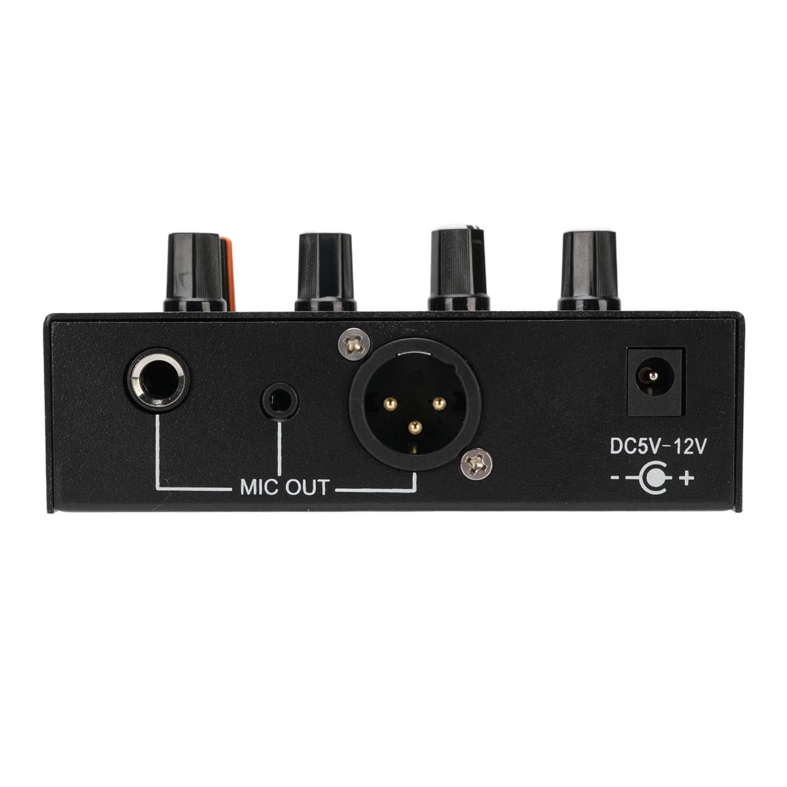 Microphone Preamp Mic Gain Booster 3 Input with 48V Power, XLR Balanced, 3.5mm/6.35mm Output, for Dynamic and Condenser Mic (with 3.5mm Sound Cable) With 3.5mm Sound Cable - Image 8
