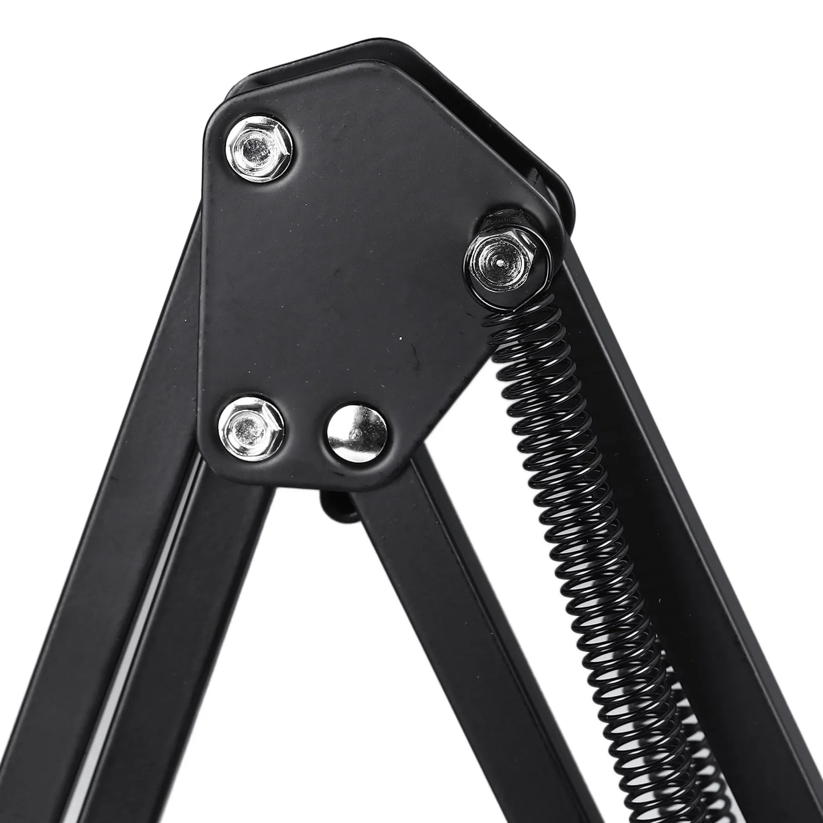 Microscope Articulated Arm Stand, 360° Rotation HDMI USB Camera Lens Holder with 50mm Lens Fixing Ring and Clamp Universal Telescopic Folding Electronic Soldering Repairing Stand - Image 8