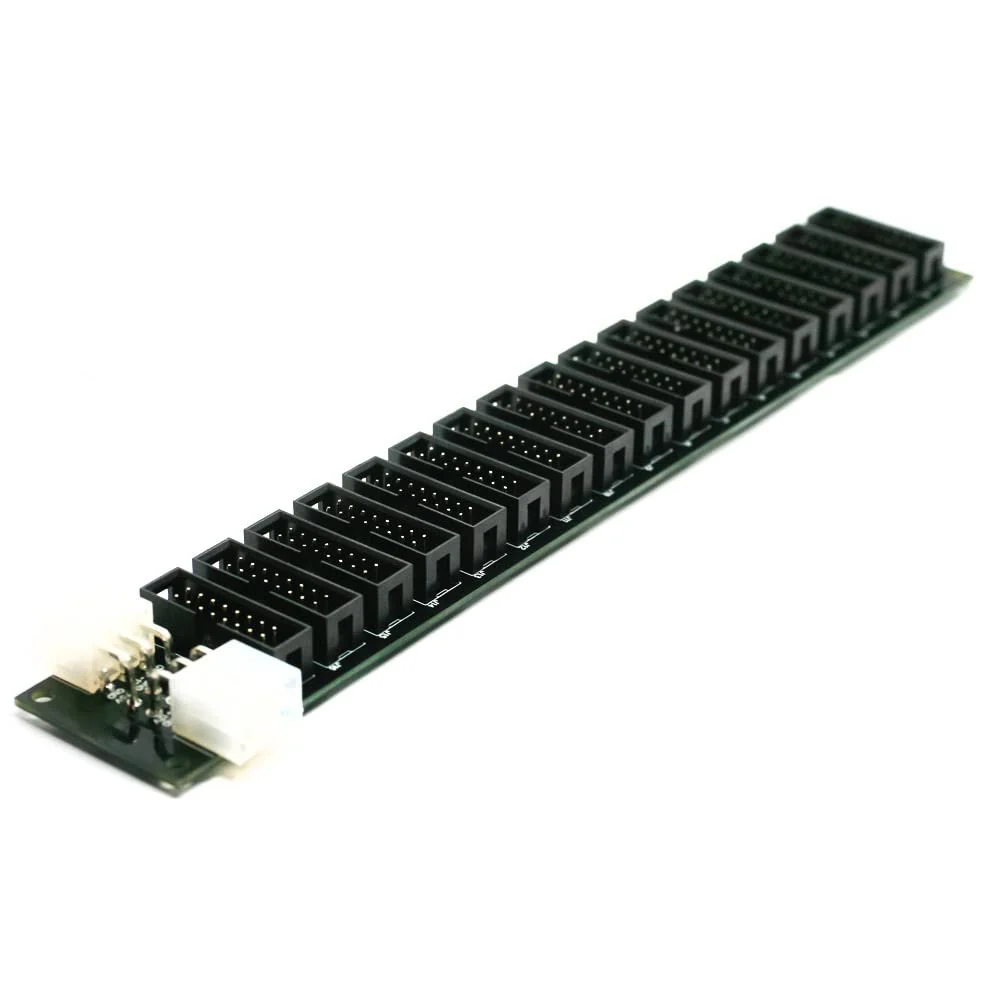 Mini Power Distribution Board Kit - Eurorack Bus Board Kit - Image 2