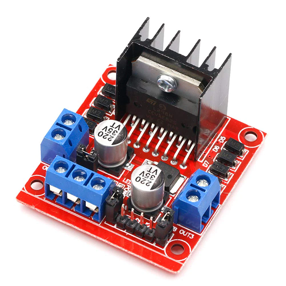 Mini Stepper Motor Drive Controller Board Module L298N Double H Bridge DC Stepper for Arduino Smart Car Robot 4pcs - Image 3