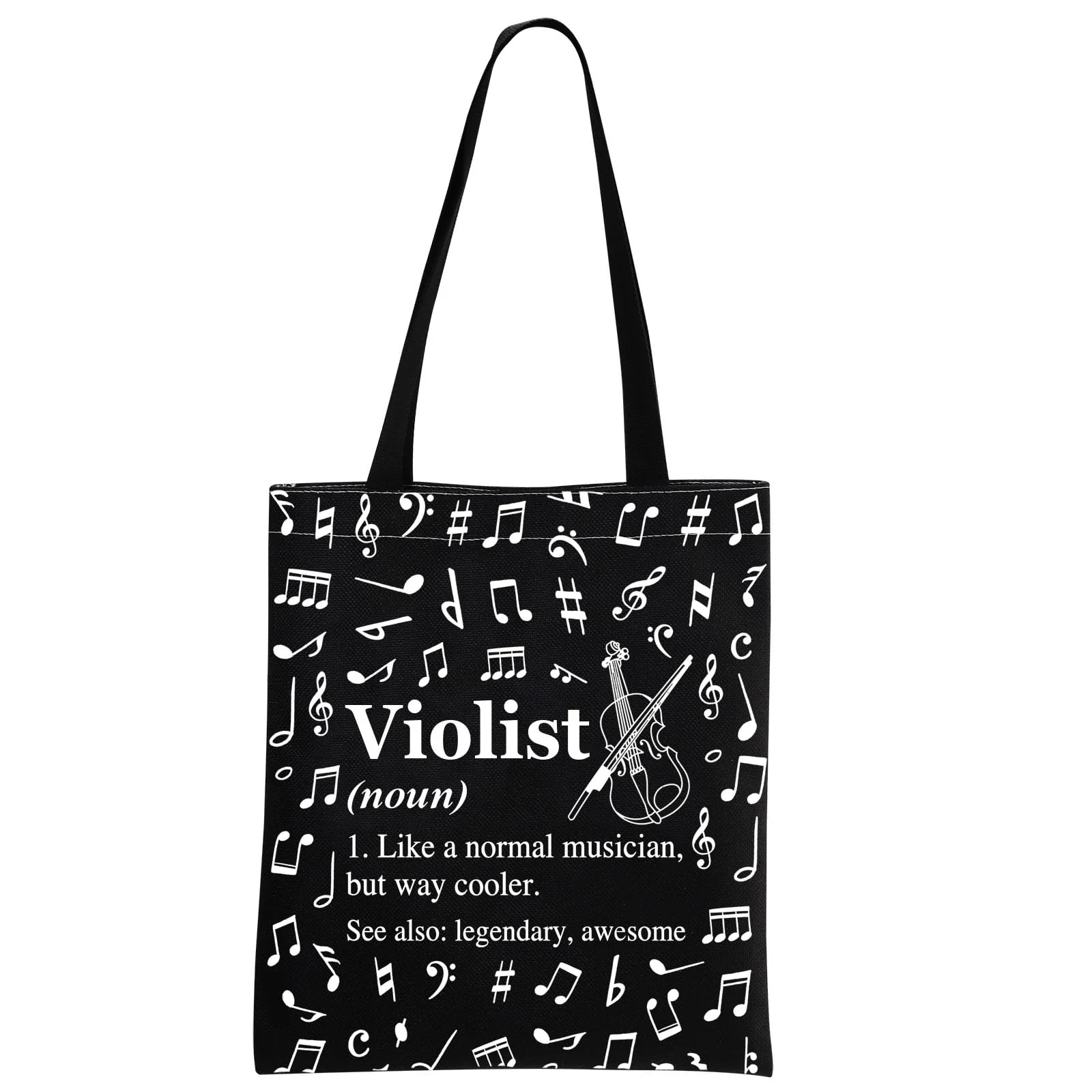 MINIGIU Violist Gift Violist Appreciation Gift Viola Lover Gift Violist Tote Bag for Viola Player