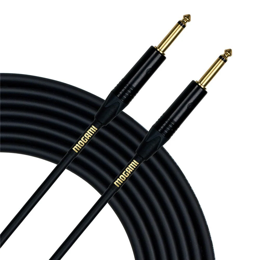 Mogami GOLD SPEAKER-10 Speaker Cable, 1/4" TS Plug Connectors, 10 ft. 10 Foot