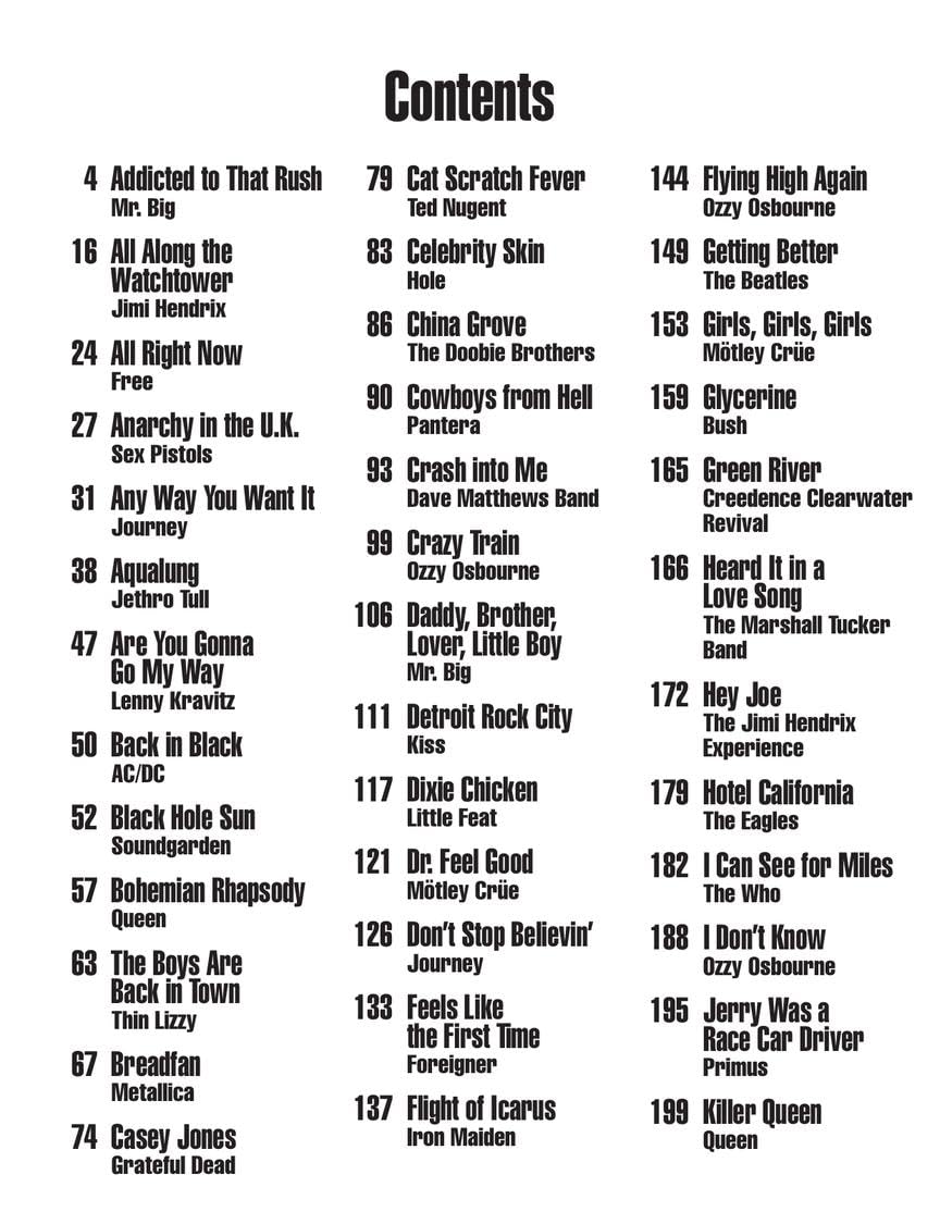 Monster Book of Rock Bass Tab Play It Like It Is | Bass Guitar Songbook with Note-for-Note Transcriptions | Includes Money, Layla, Detroit Rock City and More | Cherry Lane Music - Image 3