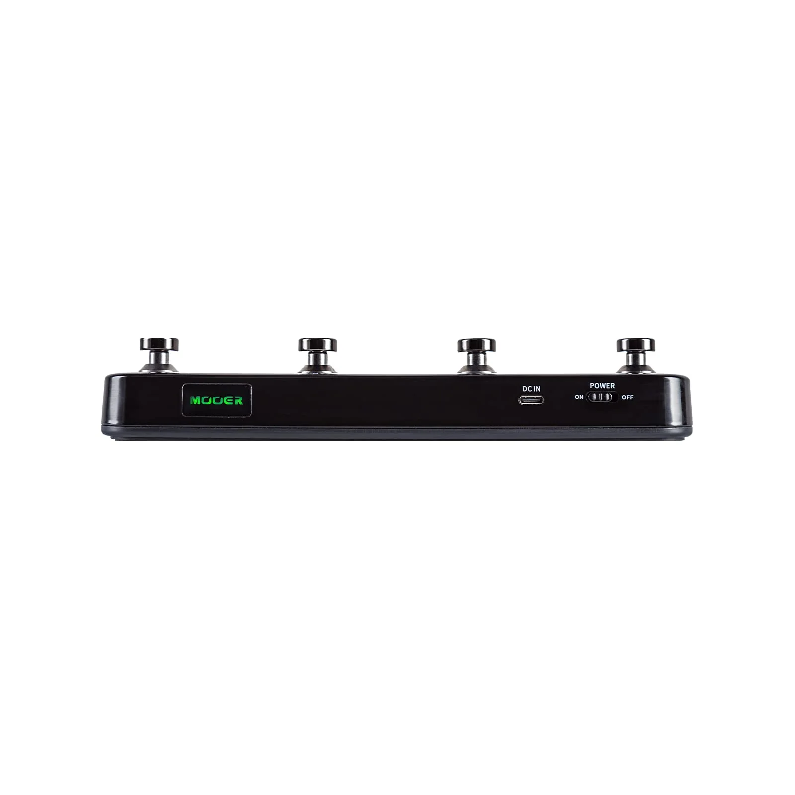 MOOER F4 Black Prime P1 Wireless Footswitch Controller for Preset Switching and Looper and Drum Machine Control