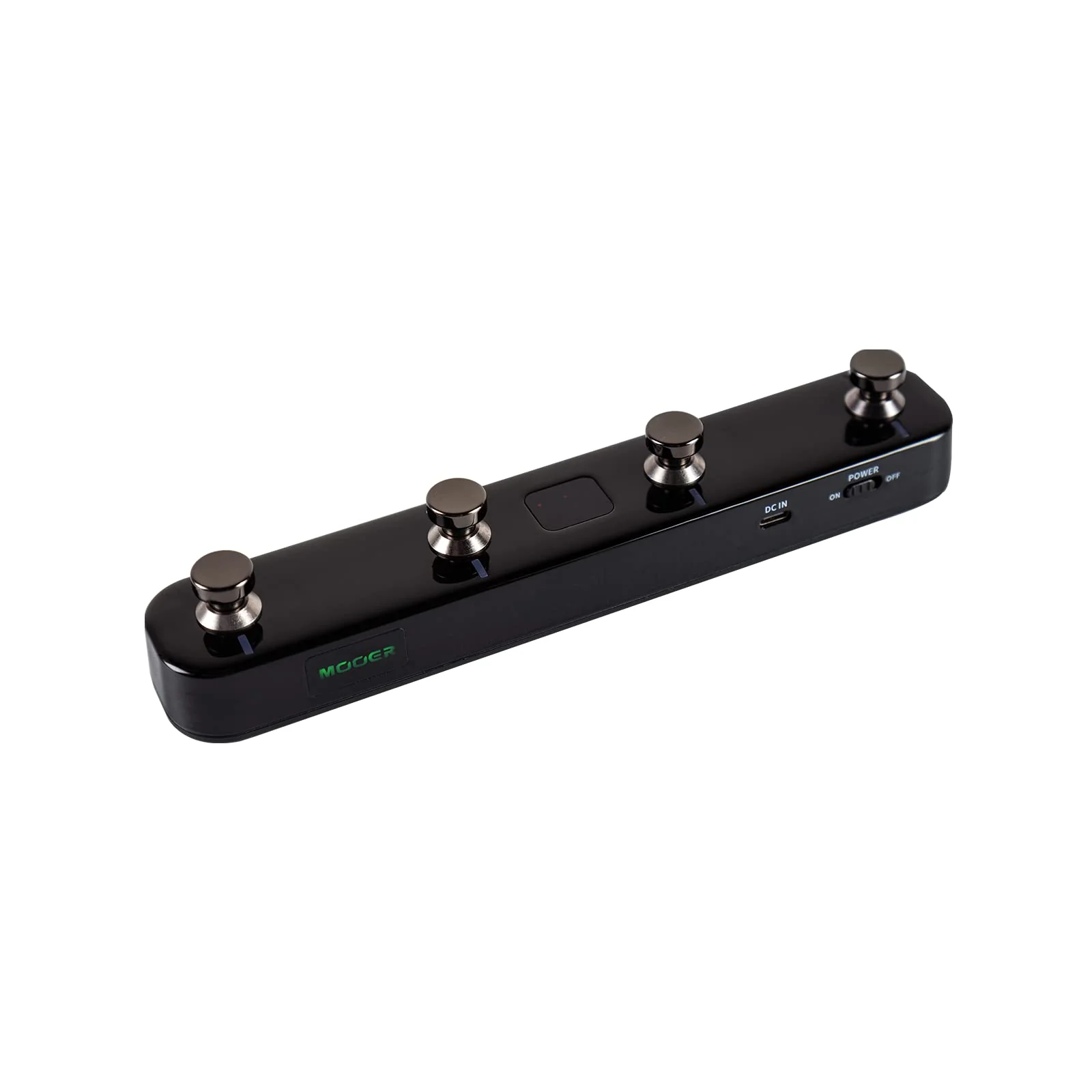 MOOER F4 Black Prime P1 Wireless Footswitch Controller for Preset Switching and Looper and Drum Machine Control - Image 4