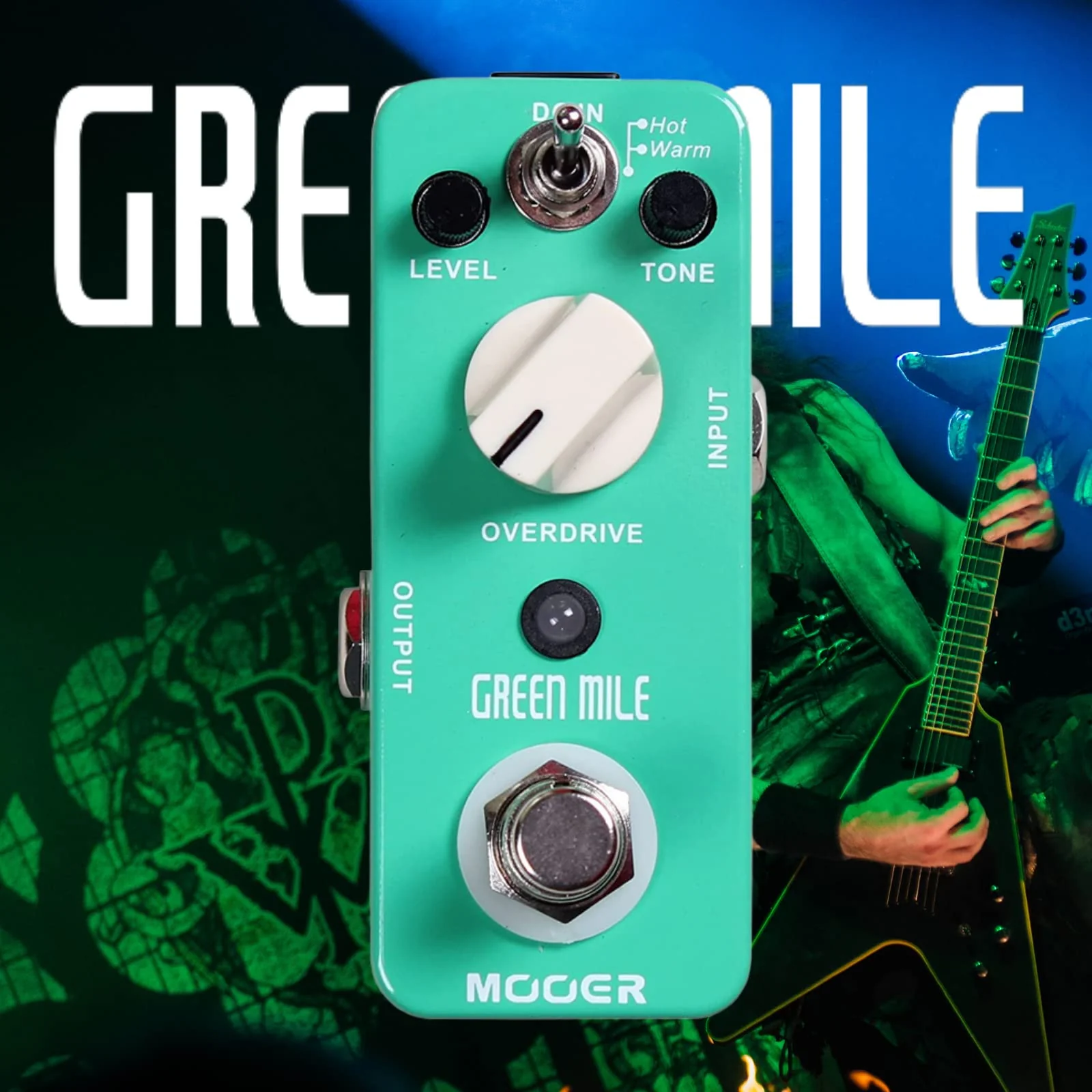 MOOER Green Mile Overdrive Pedal - Image 4