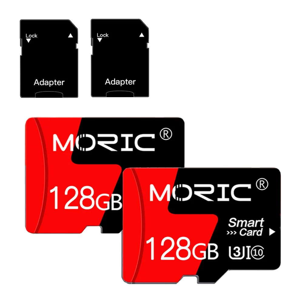 MORIC 2 Pack 128GB Micro SD Card with Adapter High Speed Memory Card,C10 A1 Memory TF Card for Camera/Dash Cam/Smartphone/Tablet/Drone 128GB*2 - Image 3