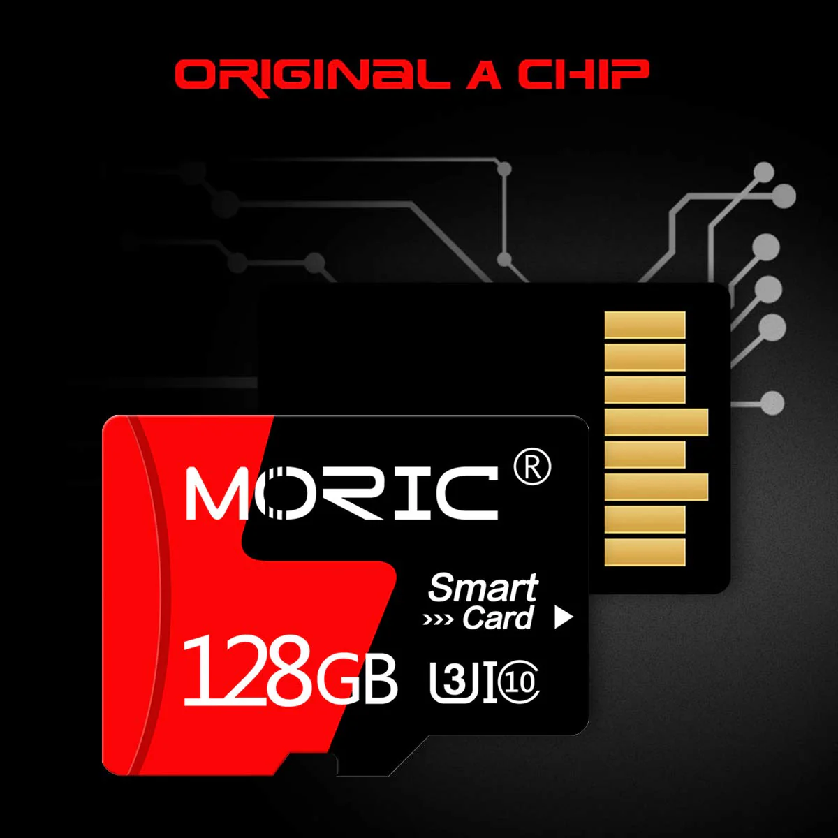 MORIC 2 Pack 128GB Micro SD Card with Adapter High Speed Memory Card,C10 A1 Memory TF Card for Camera/Dash Cam/Smartphone/Tablet/Drone 128GB*2 - Image 8