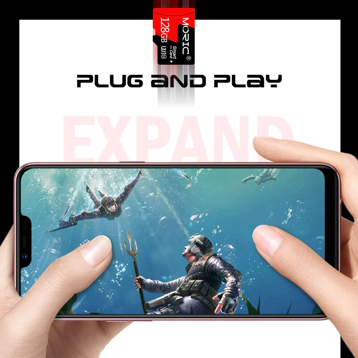 MORIC 2 Pack 128GB Micro SD Card with Adapter High Speed Memory Card,C10 A1 Memory TF Card for Camera/Dash Cam/Smartphone/Tablet/Drone 128GB*2 - Image 9