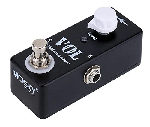 Mosky Mini VOL Attenuator Pedal Electric Guitar Effect Pedal with True Bypass - Image 6