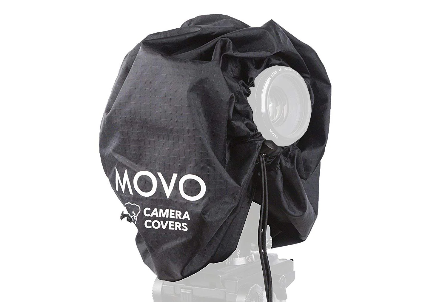 Movo CRC11 Camera Rain Coat Rain Cover for DSLR Cameras and Mirrorless Cameras and Lens (Junior Size: 11" x 14.5")