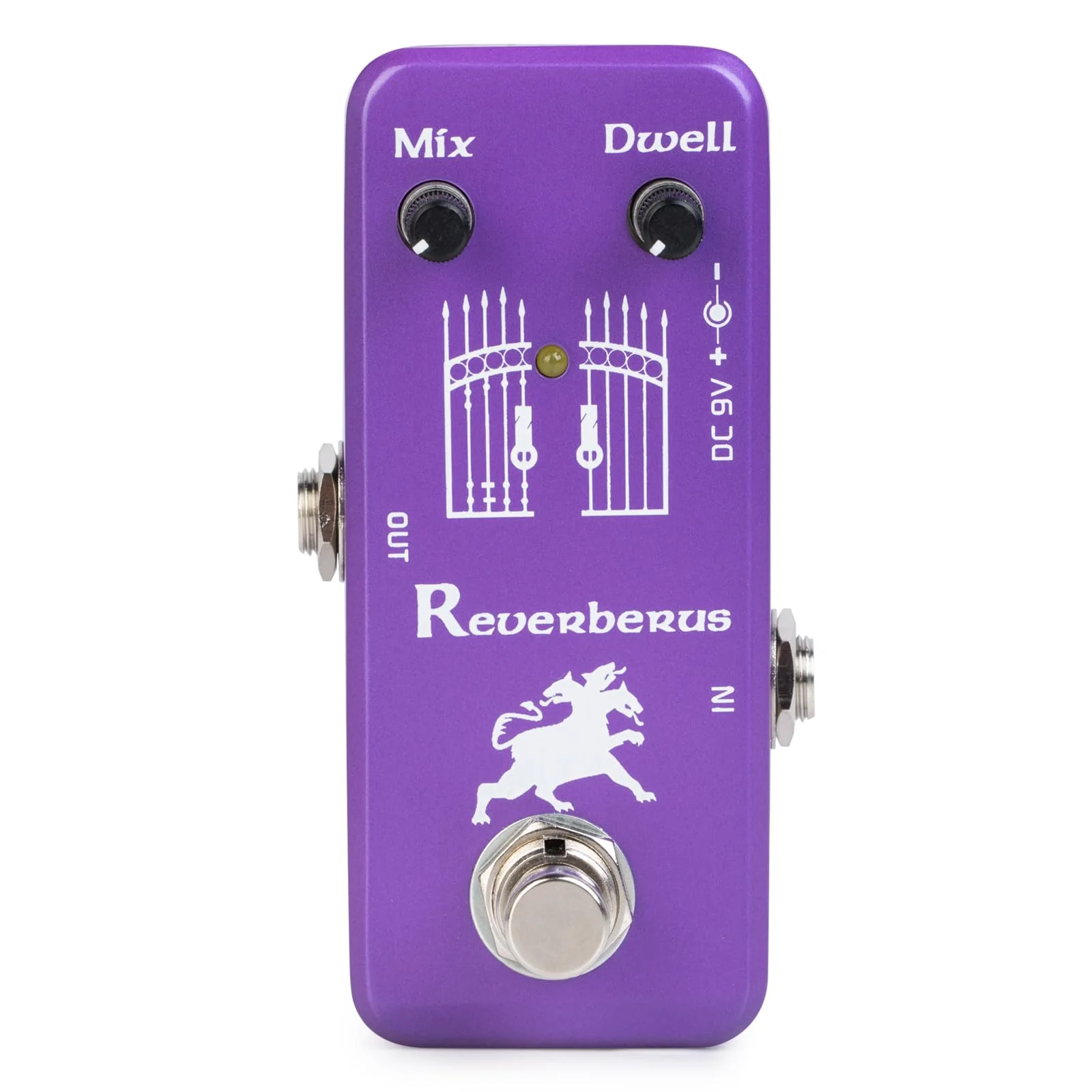 MP-311 Reverberus Guitar Effect Pedal - Spring Reverb Effect Pedal with True Bypass