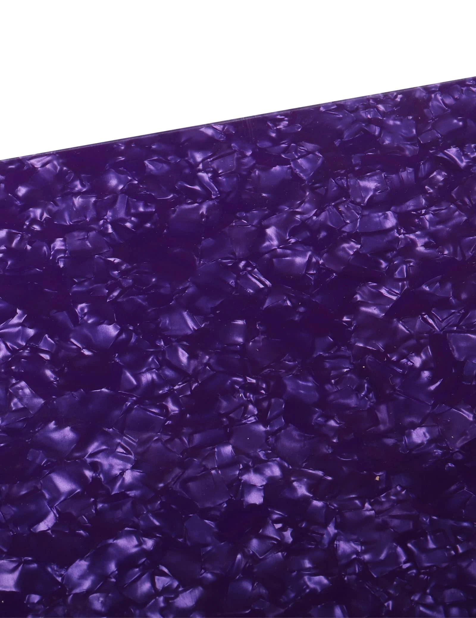 Mr.Power 11.6 x 17 Inch DIY Blank Guitar Bass Pickguard Material Scratch Plate Sheet Backplate for Strat Tele Fender Guitar Jazz P Bass Custom (4Ply Purple Pearl) 4Ply Purple Pearl - Image 5