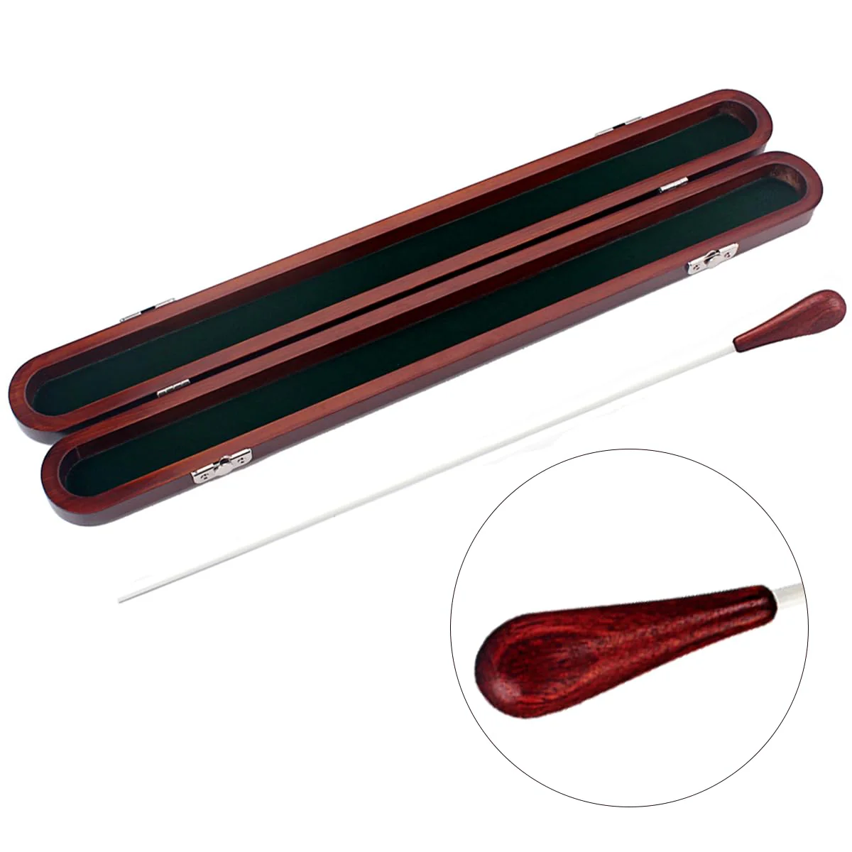 Music Conducting Baton Music Baton Orchestra Baton Wood Handle with Wooden Gift Box R135C - Image 7