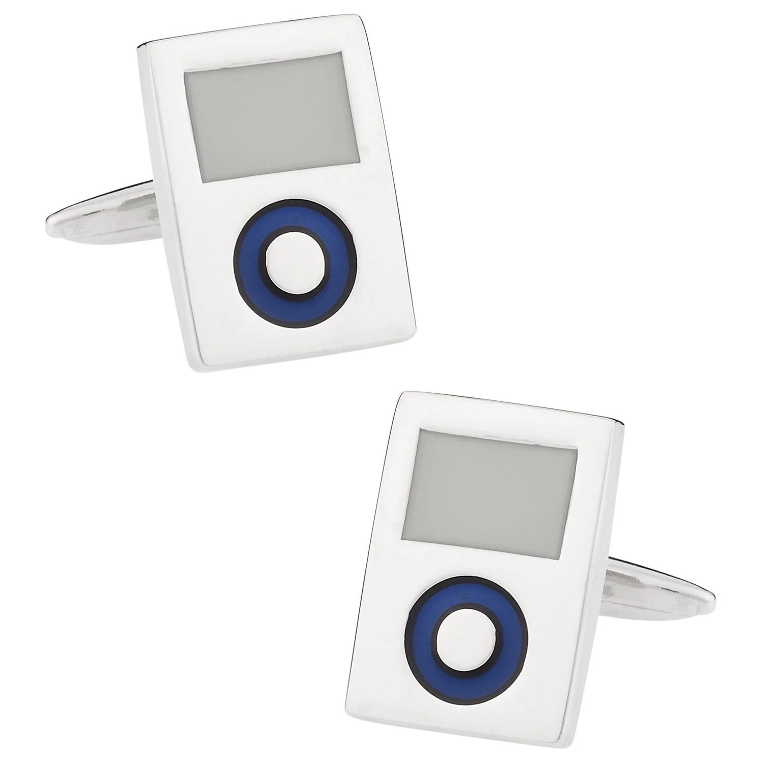 Music Player Mp3 Mp4 iPod DJ Cufflinks in Gift Box
