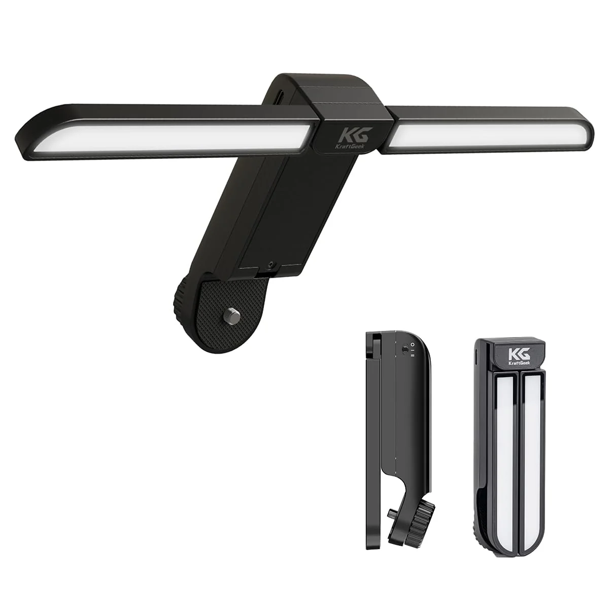 Music Stand Light Compatible Bravo Music Stand, 2 Level of Brightness,1/4" Screw Mount Adapter, Black