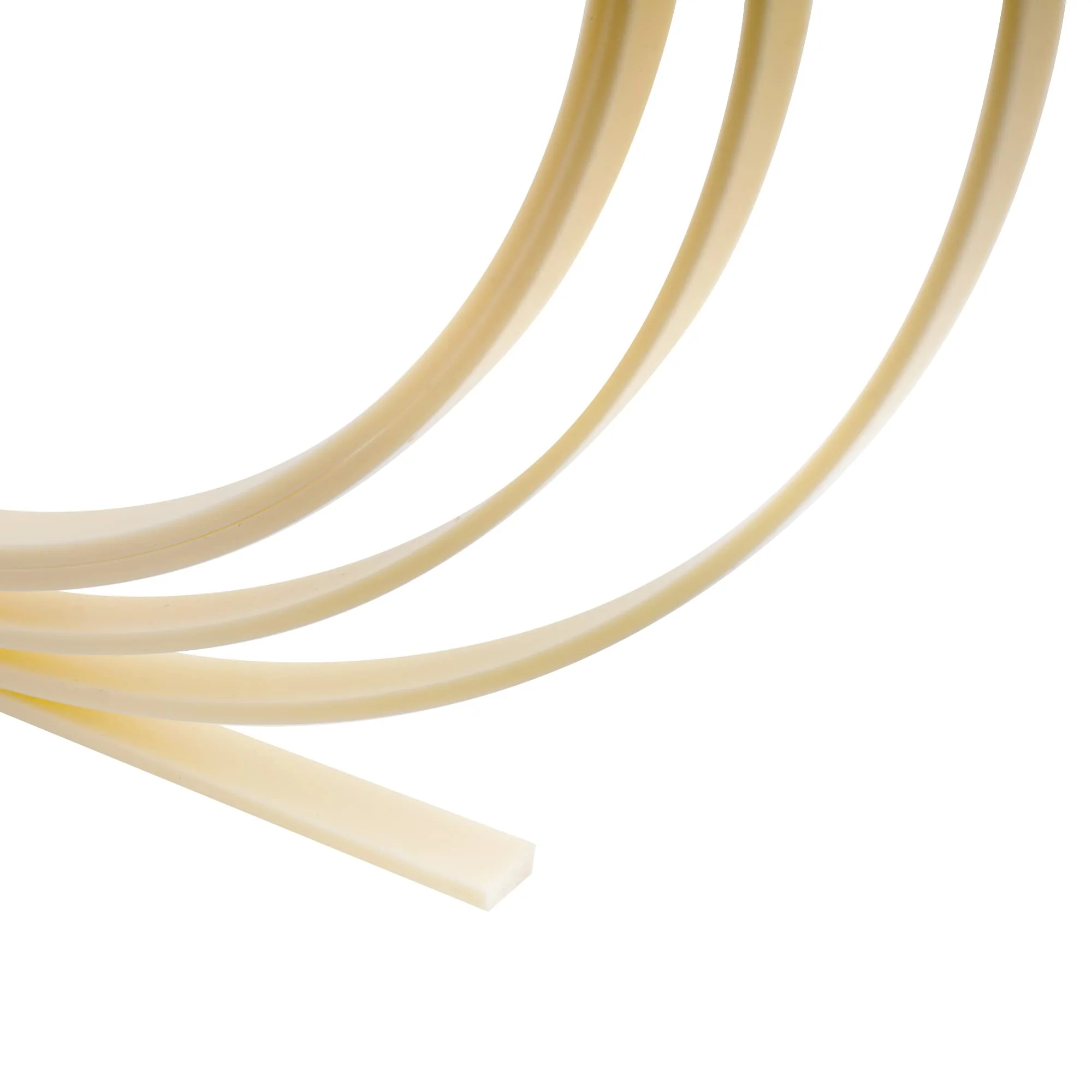 Musiclily 1650mm Plastic Binding Purfling Strip for Acoustic Classical Folk Guitar, Ivory - Image 3