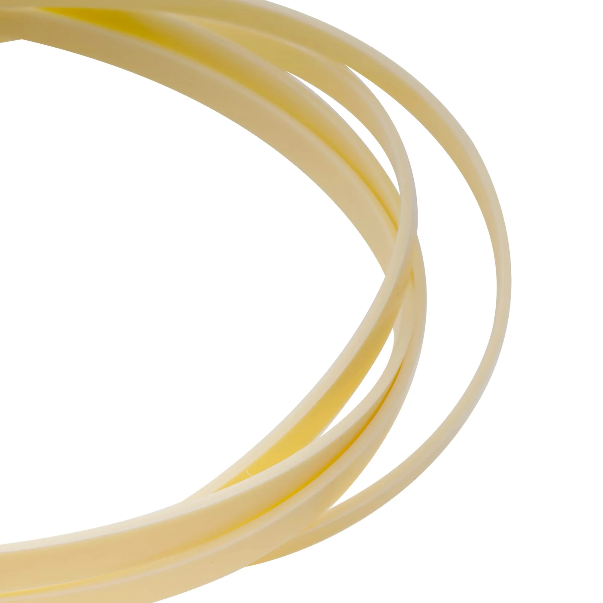 Musiclily 1650mm Plastic Binding Purfling Strip for Acoustic Classical Folk Guitar, Ivory - Image 4