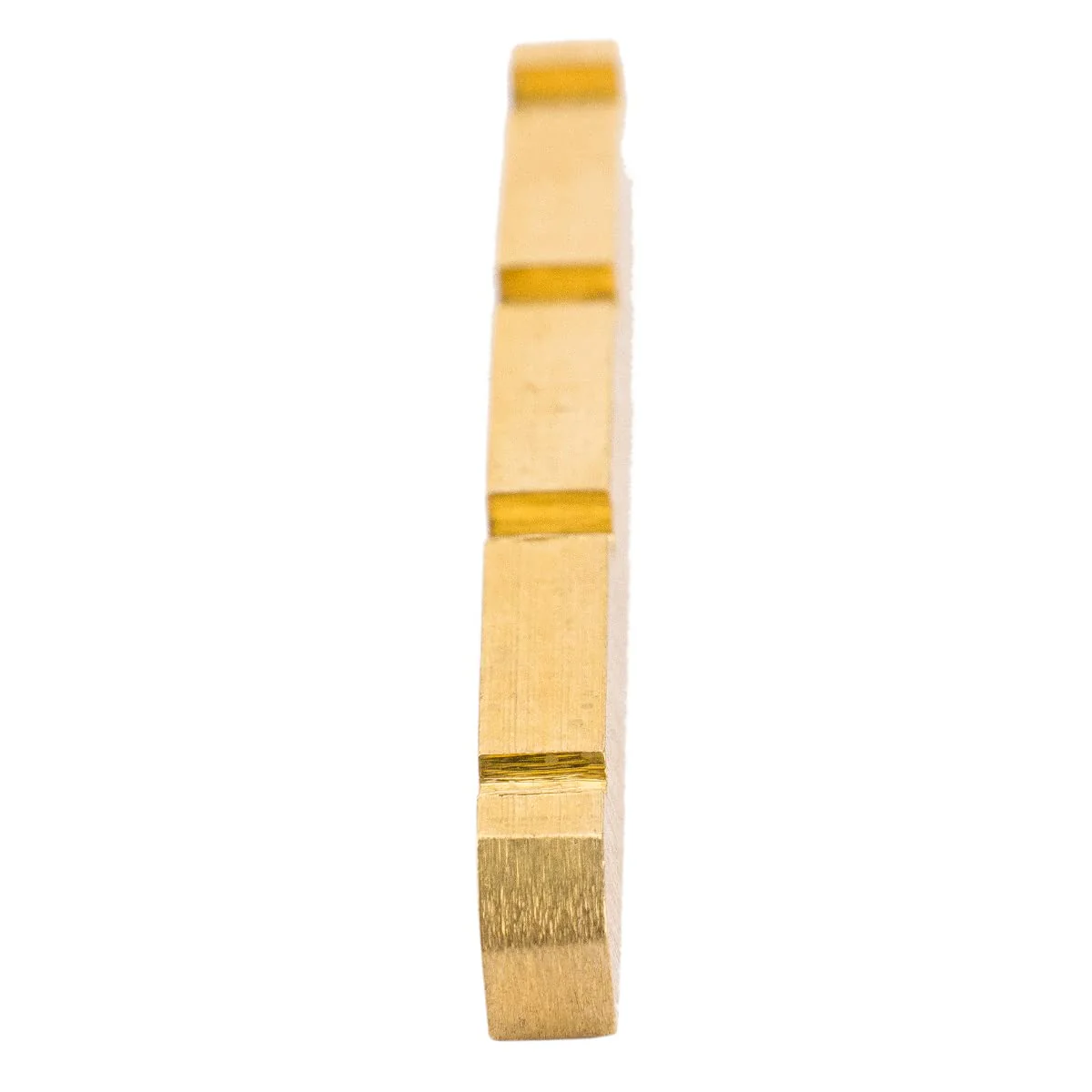 Musiclily Basic 42mm Pre-Slotted Electric Bass Brass Nut for 4-String Precision Jazz Bass, 42x3.5x6mm 4-String 42x3.5x6mm - Image 4