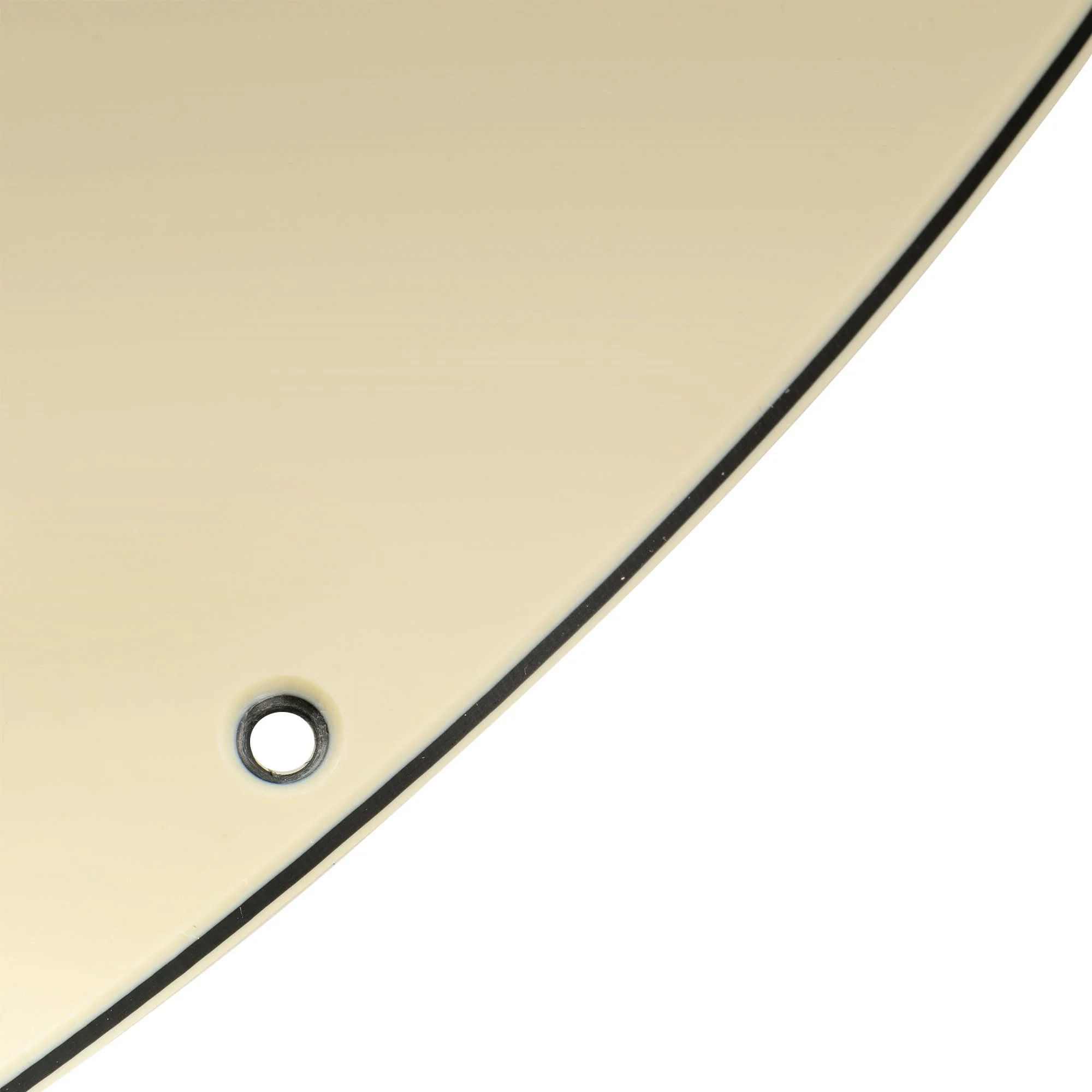 Musiclily Pro 11-Hole Bass Pickguard for Squier Sonic Bronco Bass, 3Ply Cream - Image 4