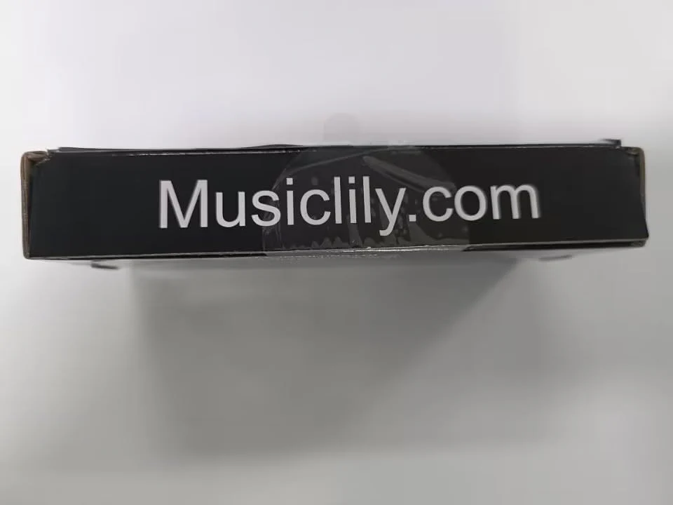 Musiclily Pro 19mm Classic Standard Hardtail Fixed 4-String Bass Bridge Top-loading with Brass Saddles Steel Plate for Jazz Bass Precision Bass PB JB Style Eelectric Bass, Chrome - Image 7