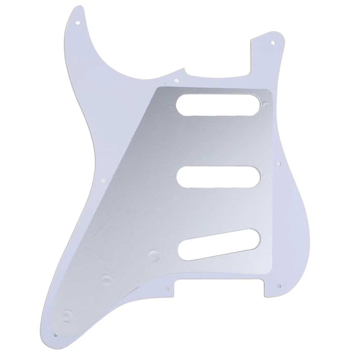 Musiclily Pro 8-Hole 50s 57 Vintage Style Strat SSS Guitar Pickguard for American Stratocaster, 4Ply Tortoise Shell - Image 3