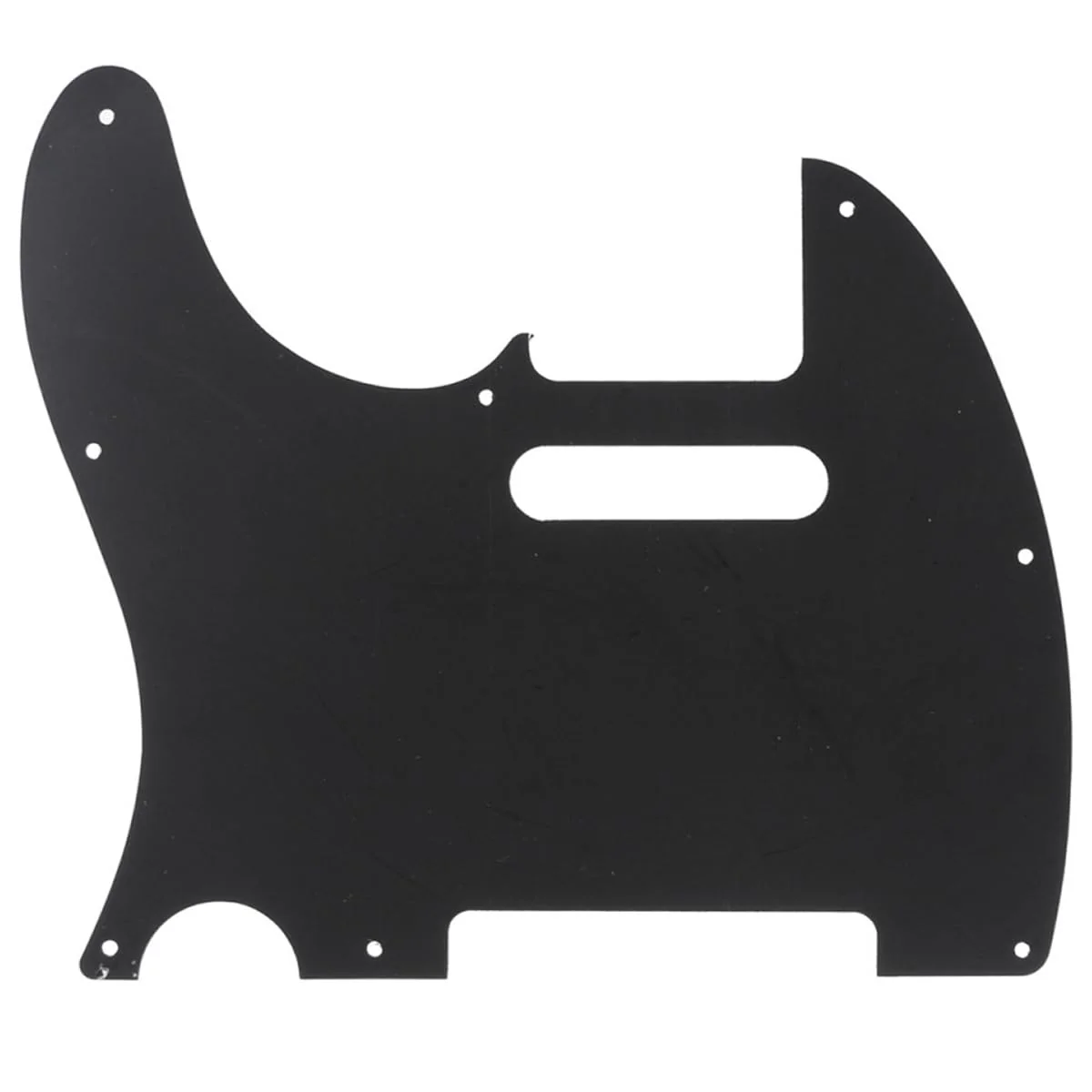 Musiclily Pro 8-Hole Guitar Tele Pickguard for JPN Made Fender Japan Telecaster, 4Ply Black Pearl - Image 3