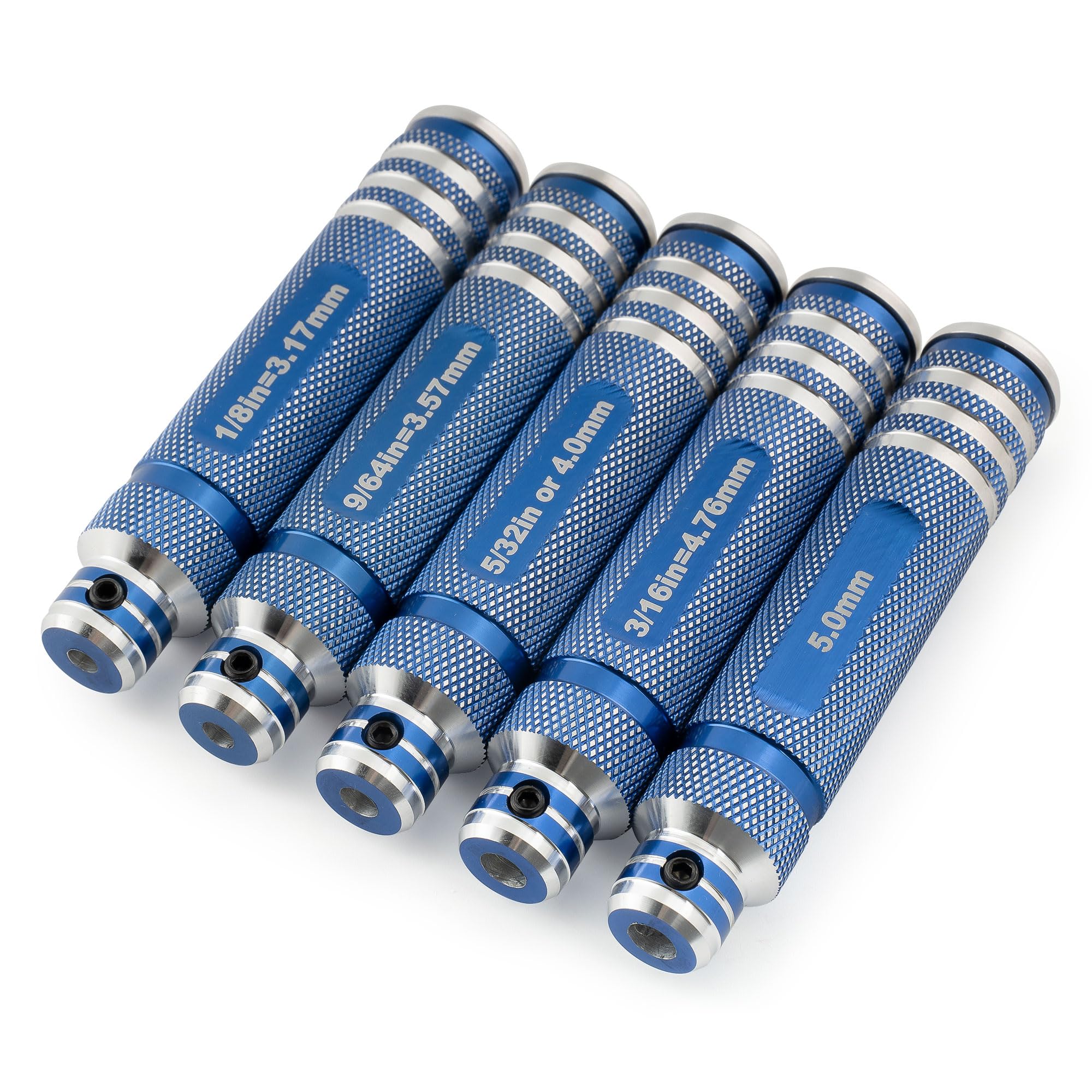 Musiclily Pro Hardened Steel 5Pcs Allen Keys Hex Wrenches Set for Guitar Bass Truss Rod Adjustment Full Set - Image 5