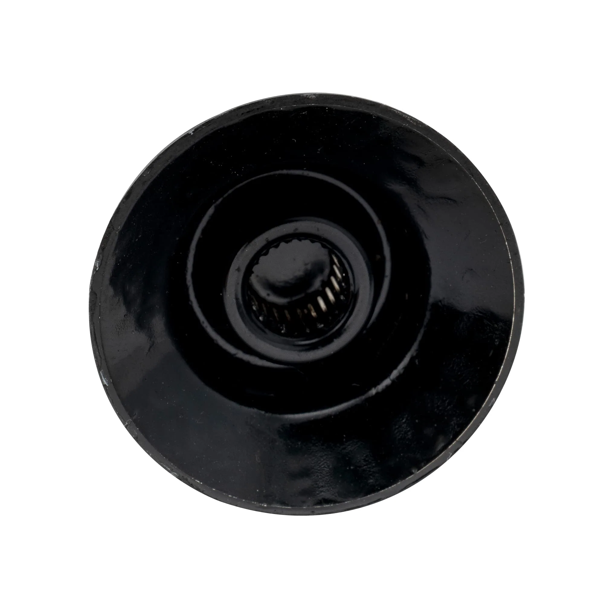 Musiclily Pro Imperial Inch Size Top Hat Bell Reflector 2 Volume 2 Tone Knobs Set for USA Les Paul SG Electric Guitar Black w/Gold - Image 6