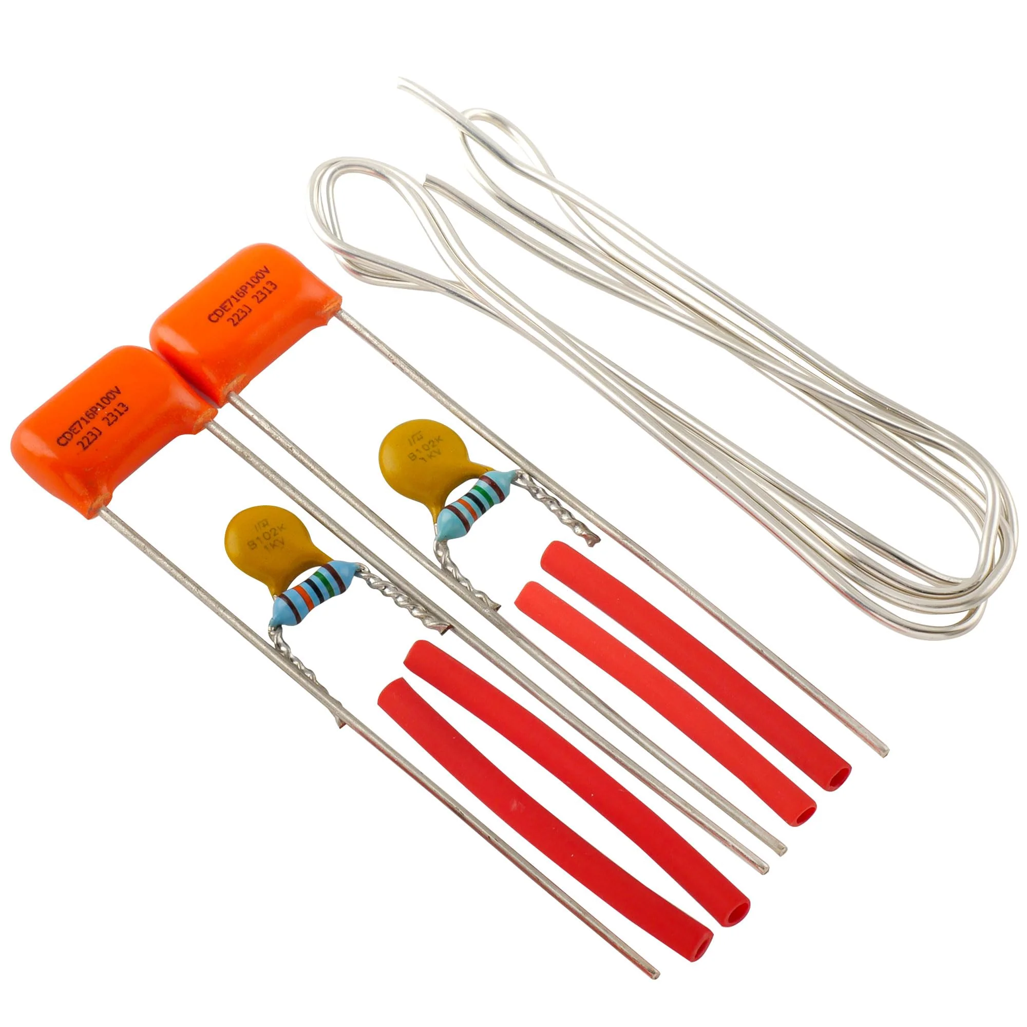 Musiclily Pro LP STD Modern 60s PLUS Treble Bleed DIY Wring Kit Upgrade for Epiphone LP Style Electric Guitar, Nickel Switch DIY Kits Modern 60s PLUS - Image 8