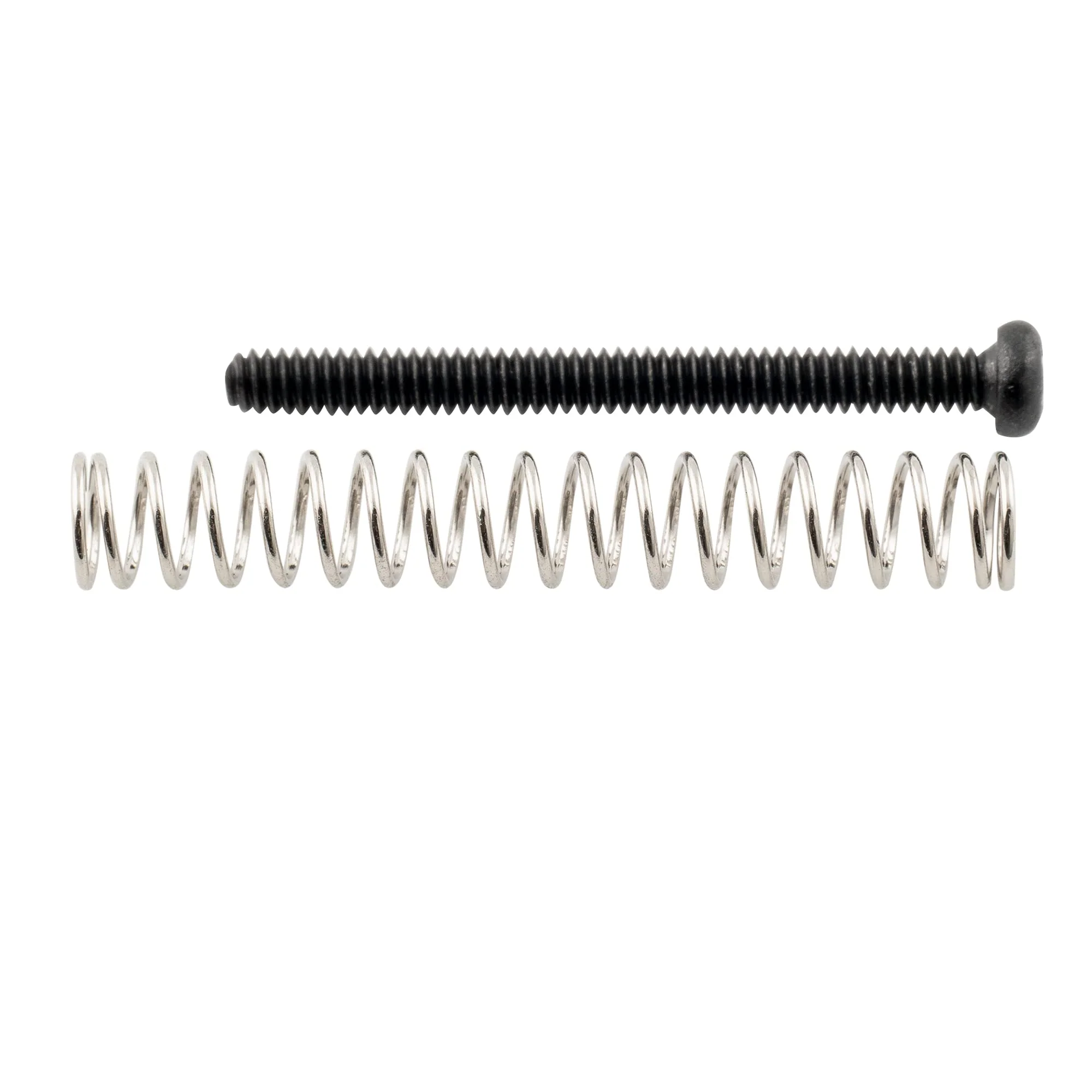 Musiclily Ultra UNC#3-48X1.1 Inch Stainless Steel Humbucker Pickup Mounting Screws and Springs Set for American Made Electric Guitar, Black (Set of 6) - Image 6