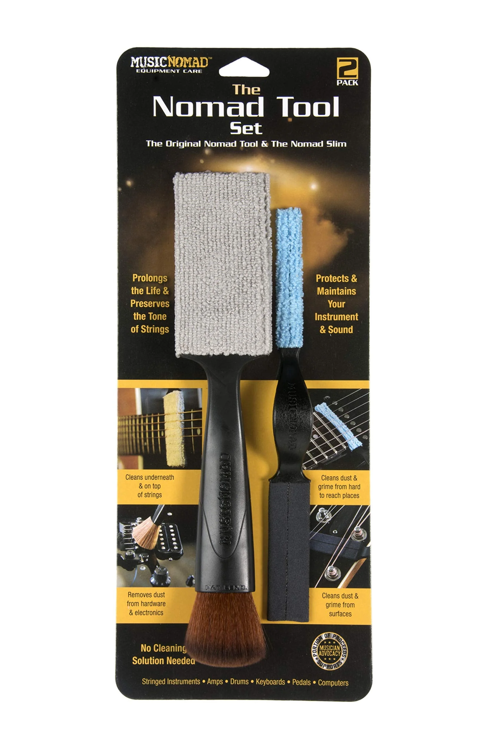 MusicNomad Detailers Dream Nomad Tool Set & Cloth - 3 pc MN296 - Image 7