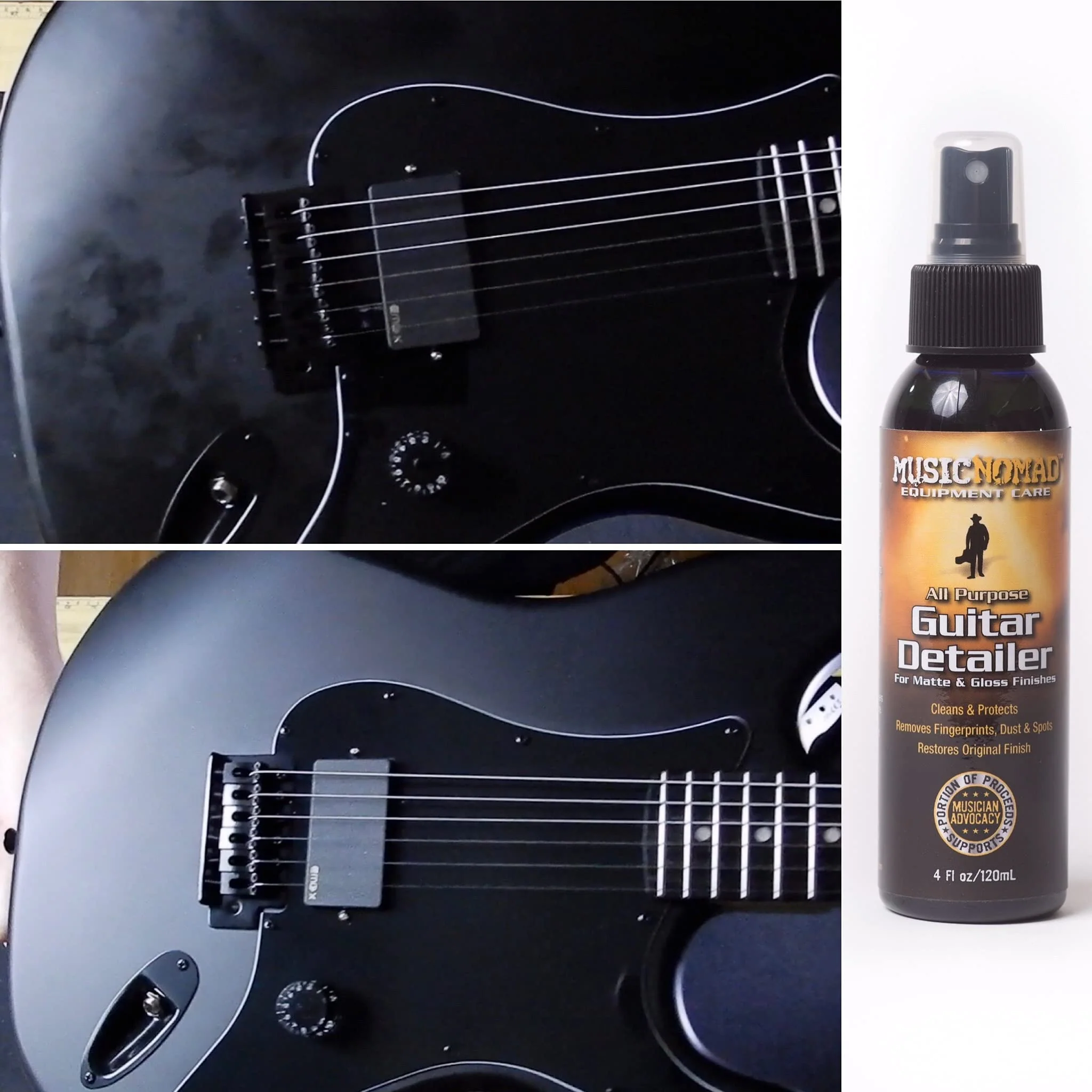 MusicNomad MN100 Premium Guitar Cleaner for Acoustic & Electric, 4 oz - Image 6