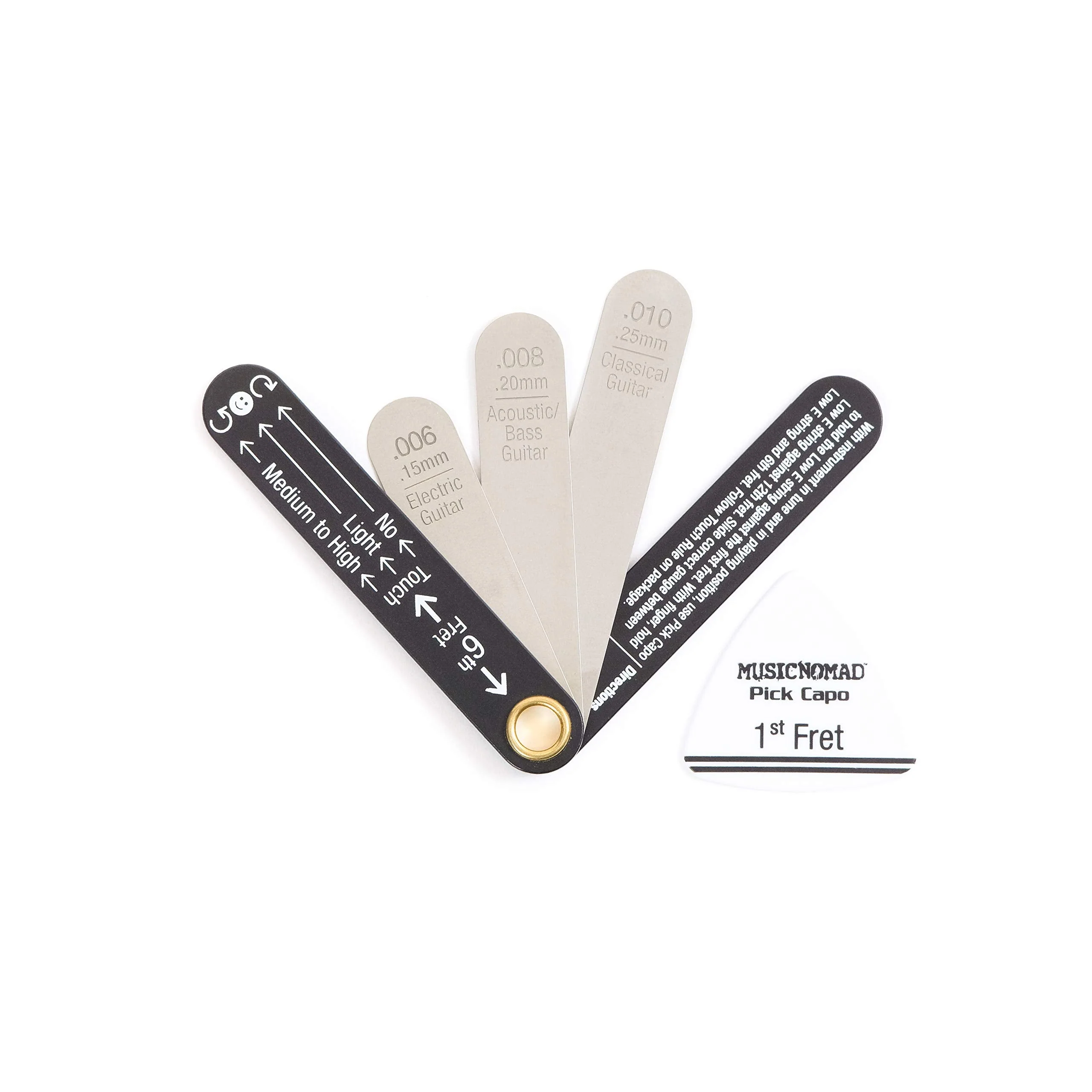 MusicNomad Truss Rod Neck Relief Measure and Adjust Kit Compatible with Martin Guitars (MN612) - Image 2
