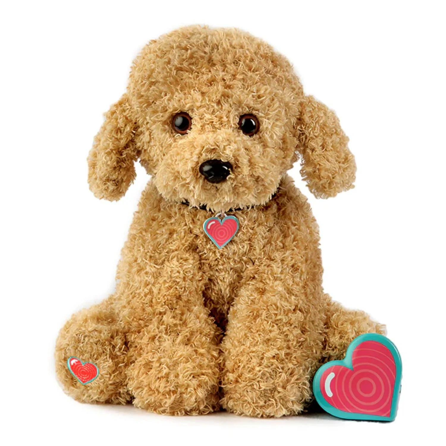 My Baby’s Heartbeat Bear, 20 Second Re-Recordable Digital Voice Recorder Plush Keepsake for Baby’s Heartbeat Memory, Pregnancy Keepsake (Not a Medical Device), Doodle