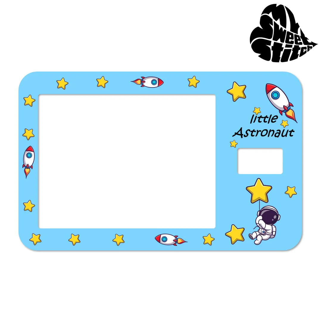 MySweetStitch Tandem t:slim X2 sticker, Little Astronaut, made in Germany - Image 2