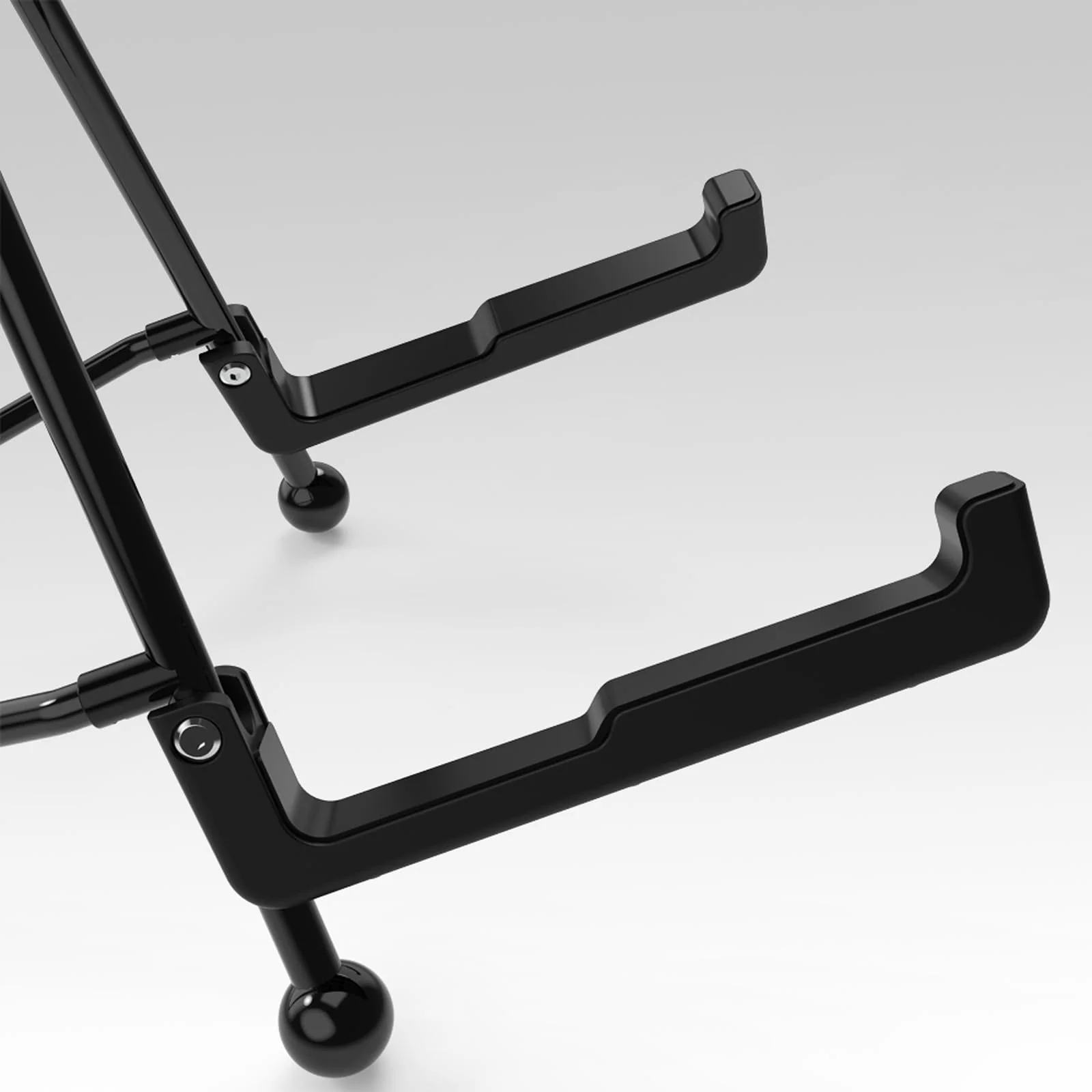 nalu Upgraded Foldable Guitar Stand, A-Frame Metal Folding Holder – Portable & Durable Floor Tripod for Acoustic/Electric Guitar, Bass, Banjour (Large) Large - Image 8