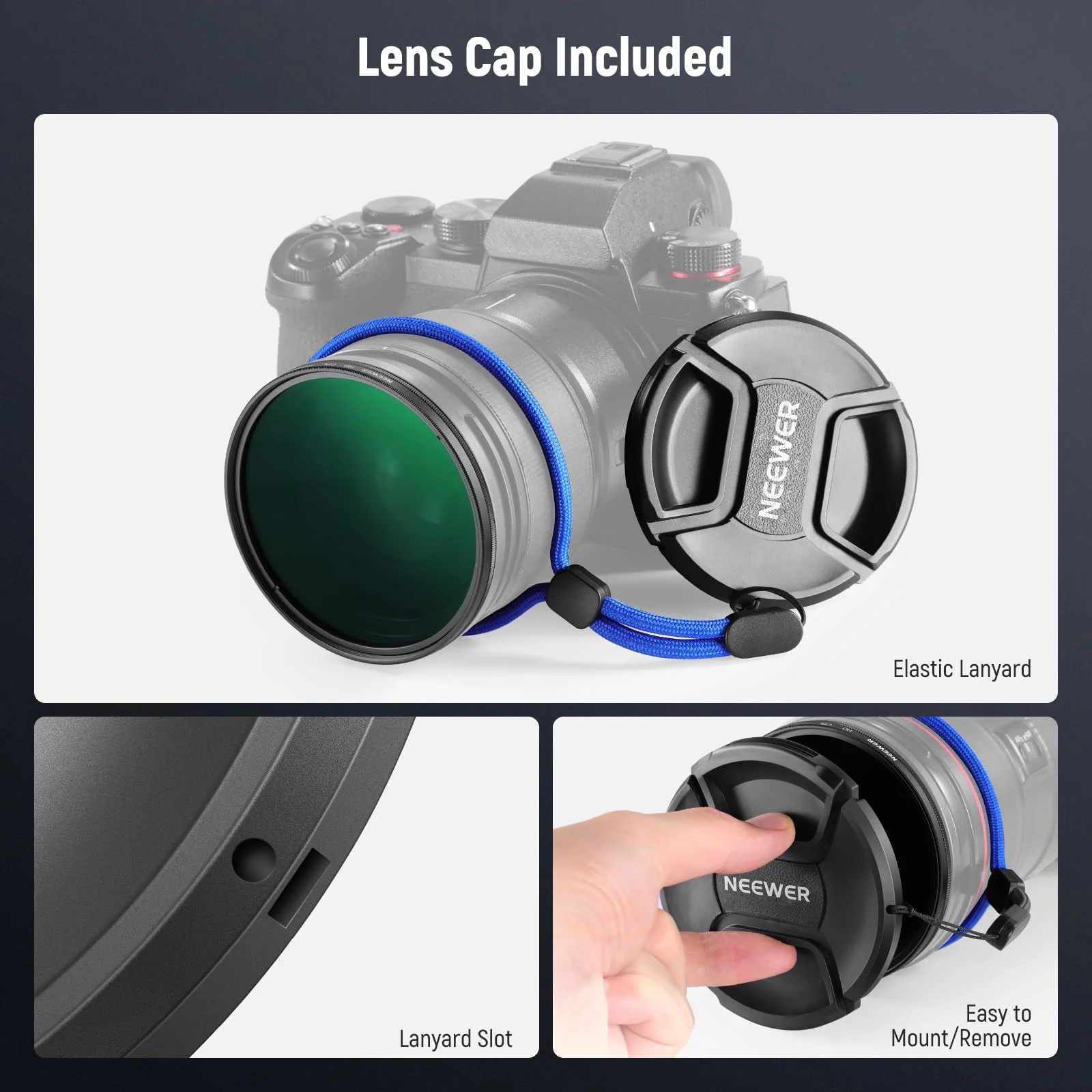 NEEWER 77mm CPL Filter with Lens Cap, Ultra Slim Multi Resistant Nano Coated Circular Polarizing Filter with HD Optical Glass for Camera Lens, Reduces Reflection & Glare, Boosts Contrast CPL w/Lens Cap - Image 7