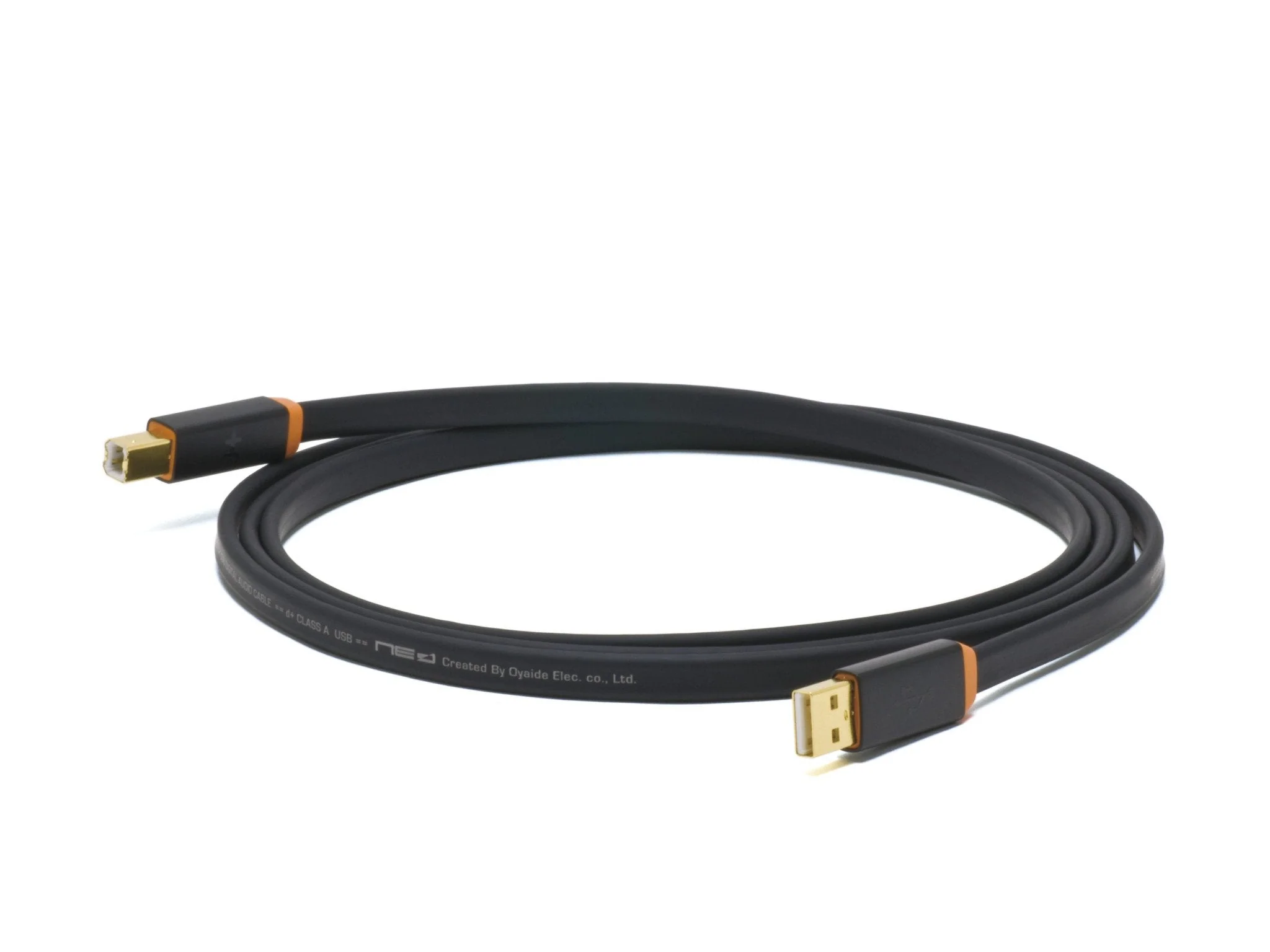 NEO by Oyaide D+ USB Class A – Hi-Speed and Durable Digital Cable for Dj’S, Musicians and Producers. 2 Meters 2M
