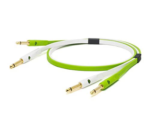 Neo by Oyaide NEOTS2M d+ TS (Class B) – Durable Audio and Signal Cable for DJ’s, Musicians and Producers,Green, 2 Meter - Image 2