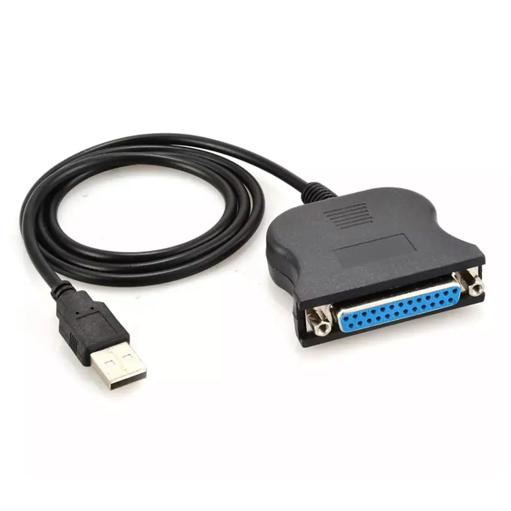 NEORTX USB to DB25 Printer Cable, USB A Male to 25 Pin DB25 Female IEEE 1284 Parallel Printer Converter Cable