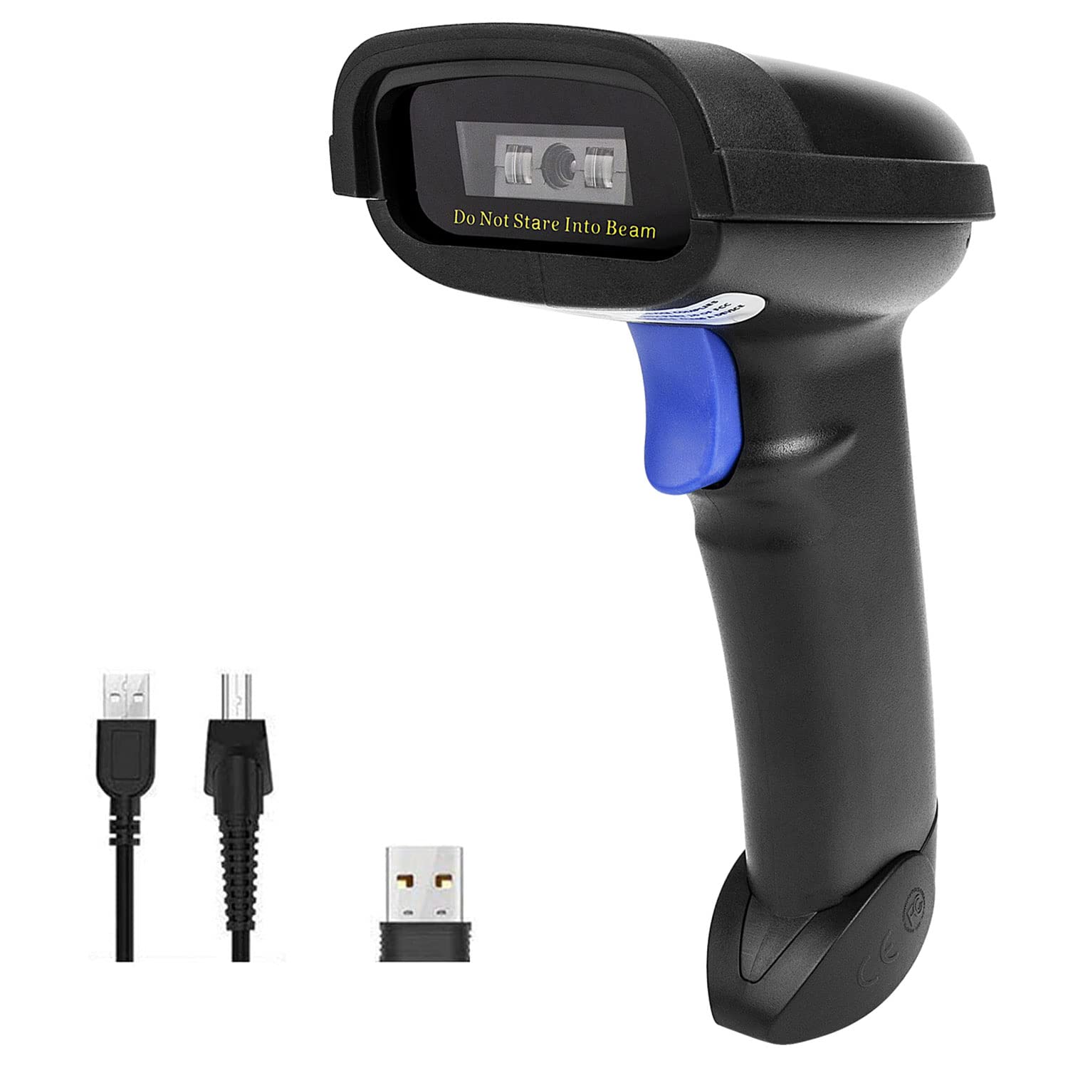 NETUM Bluetooth Barcode Scanner, Compatible with 2.4G Wireless & Bluetooth Function & Wired Connection, Connect Smart Phone, Tablet, PC, CCD Bar Code Reader Work with Windows, Mac,Android (NT-1228BC) NT-1228BC