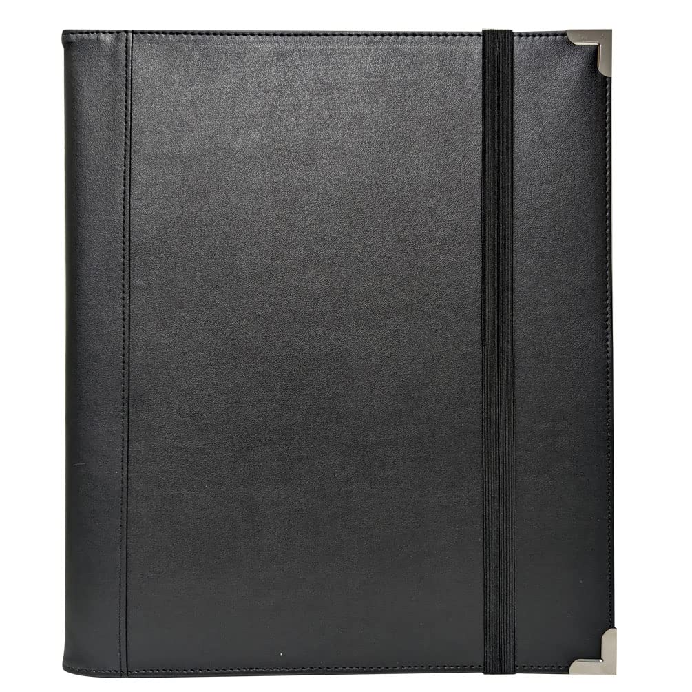New! MSP Big Band Sheet Music Folder | 11.5" x 13.75" - Sheet Music Folios Storage Folder with Straps Closures for Band, Orchestra, Soloist, Piano - Instrument Player (MSP-240-Black) - Image 6