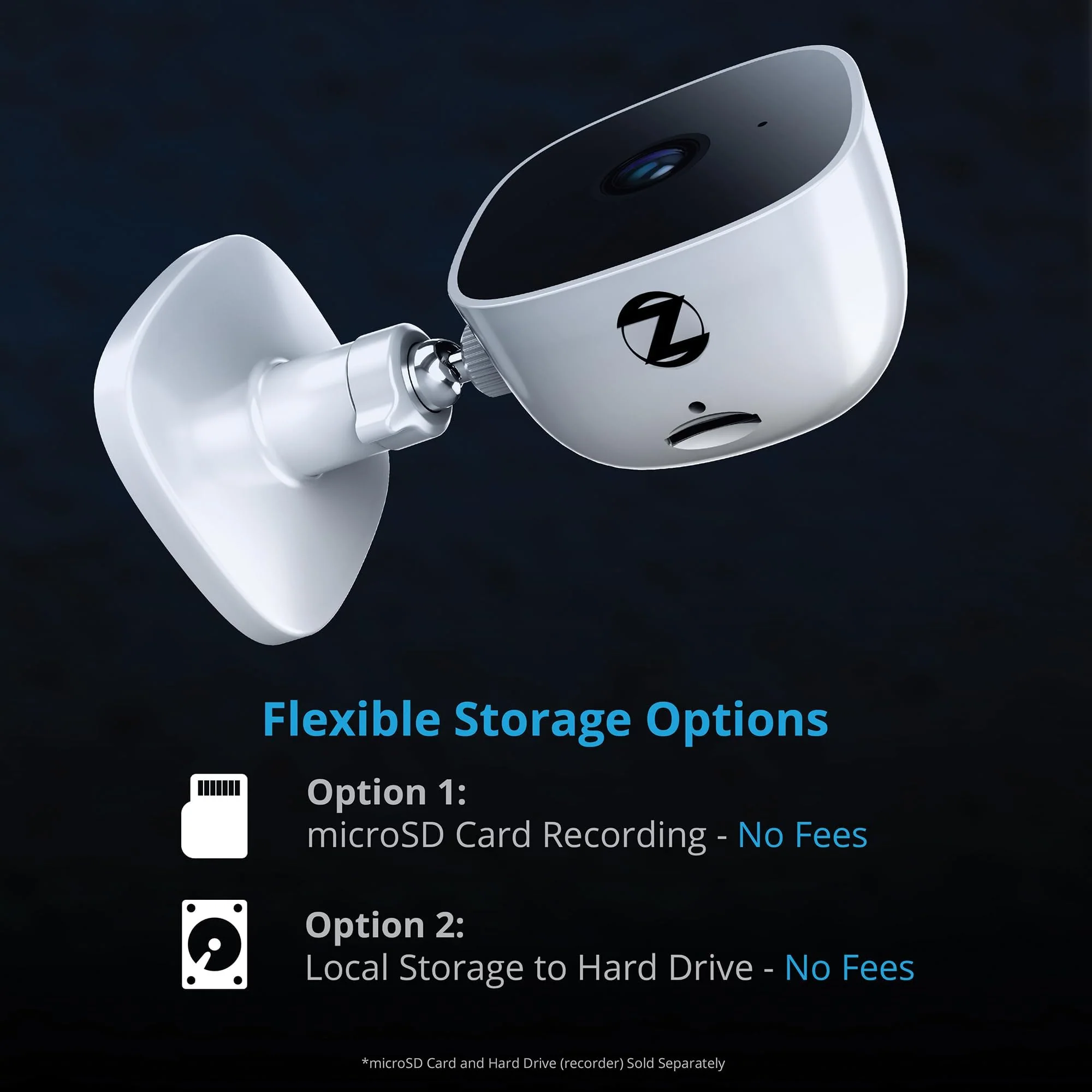 Night Owl Indoor Plug-in Wireless 1080p Deterrence Camera with 2-Way Audio (1 Camera) 1 camera - Image 4