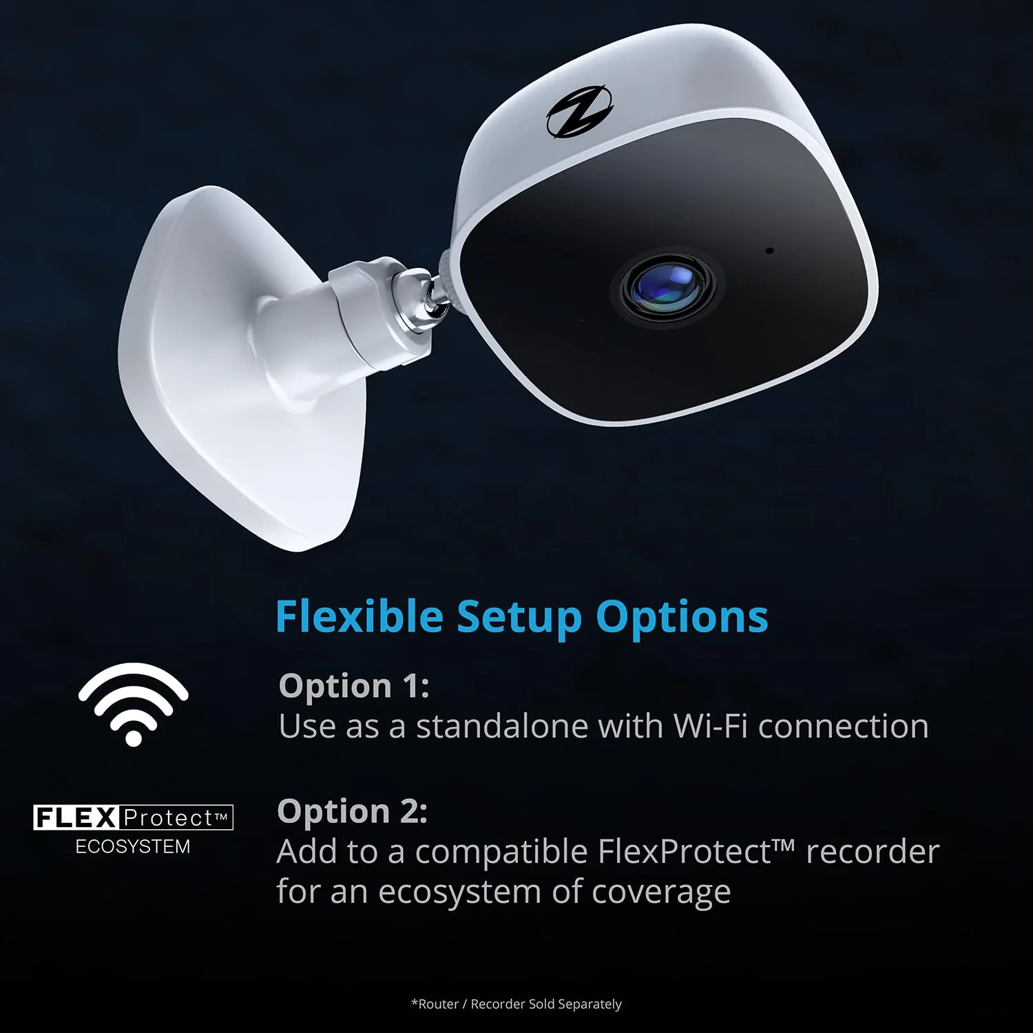 Night Owl Indoor Plug-in Wireless 1080p Deterrence Camera with 2-Way Audio (1 Camera) 1 camera - Image 5