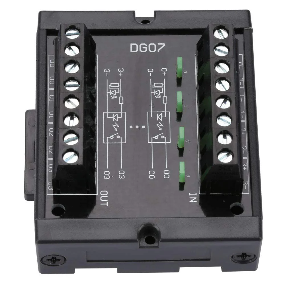 Nikou Level Converter, High Stability 10-28V Logic Level Converter, 4-Channel NPN to PNP Level Conversion with Two Lines DG07 - Image 7