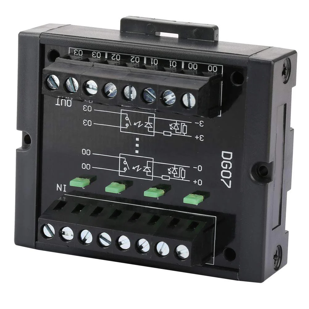 Nikou Level Converter, High Stability 10-28V Logic Level Converter, 4-Channel NPN to PNP Level Conversion with Two Lines DG07 - Image 8