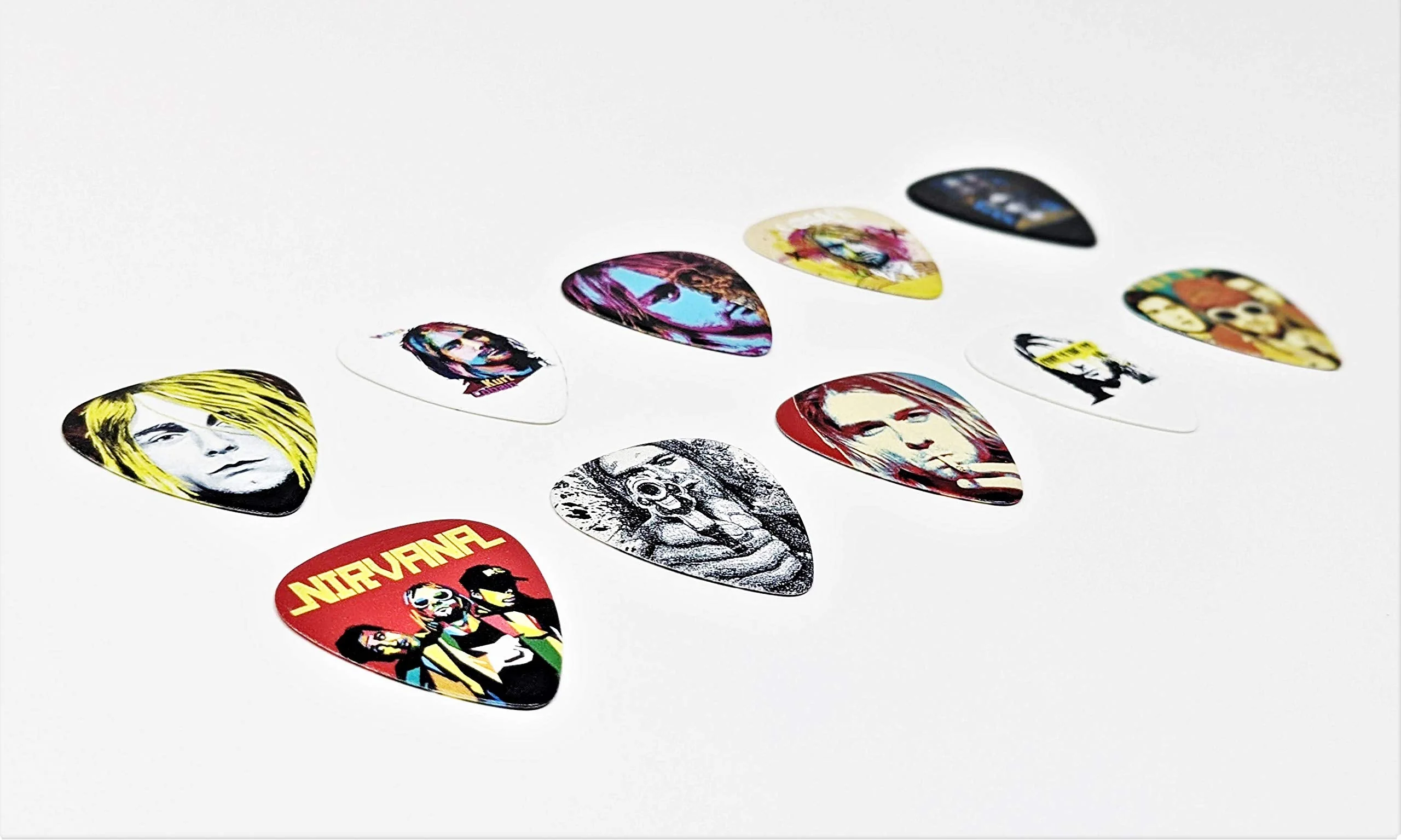 Nirvana | Kurt Cobain Guitar Picks (10 picks in a pack) - Image 5